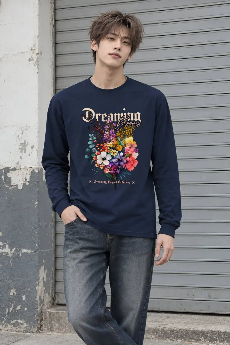"Dreaming Blooms" Unisex Longsleeve T-shirt