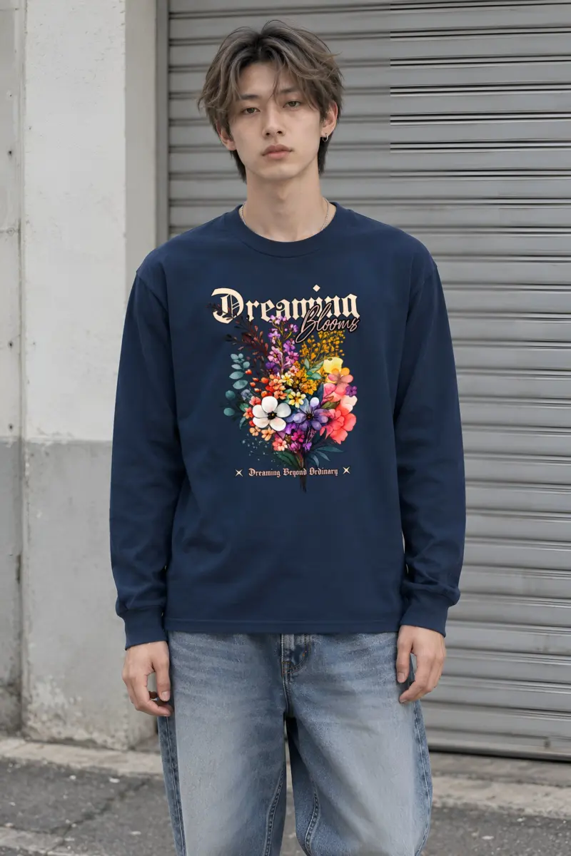 "Dreaming Blooms" Unisex Longsleeve T-shirt
