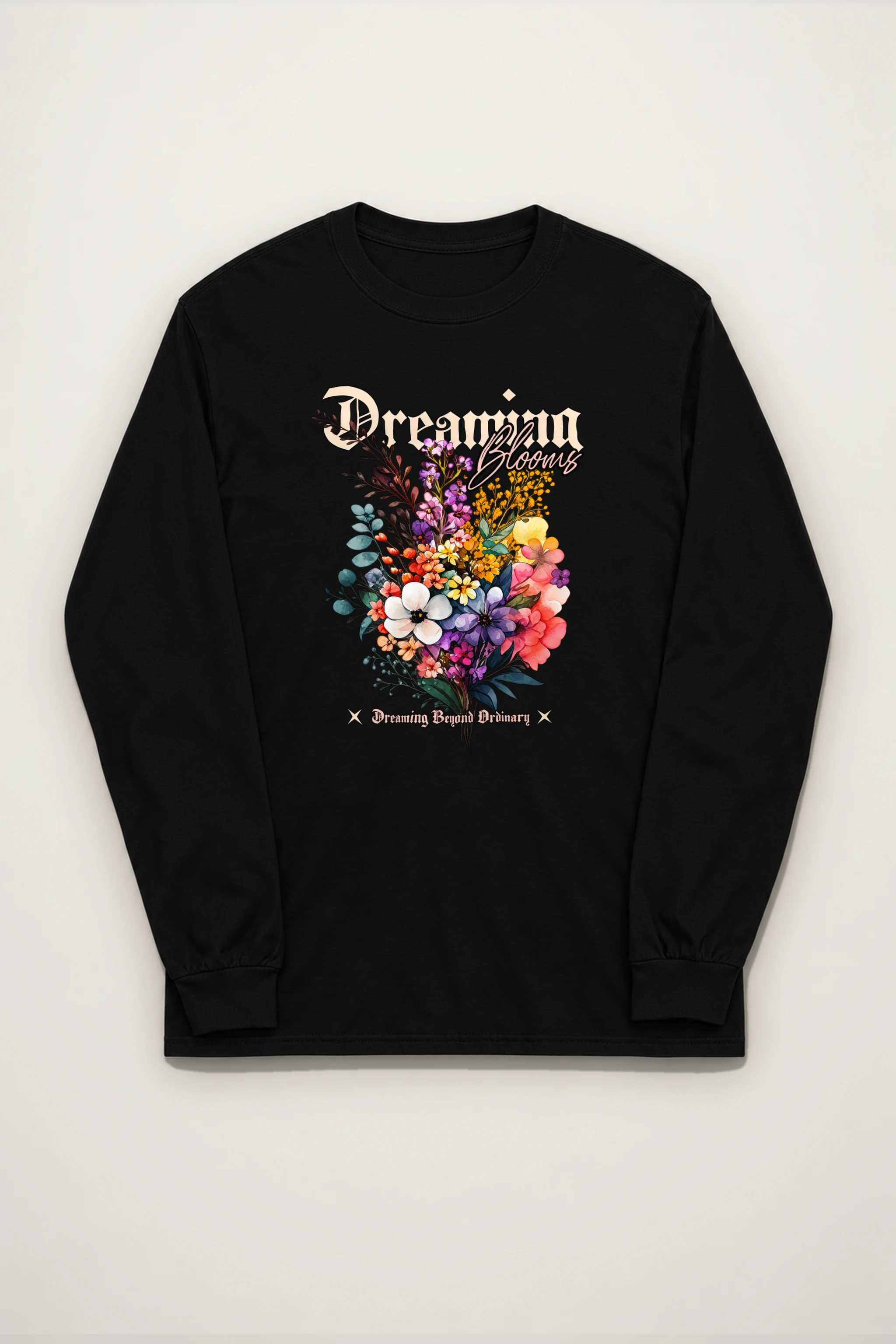 "Dreaming Blooms" Unisex Longsleeve T-shirt