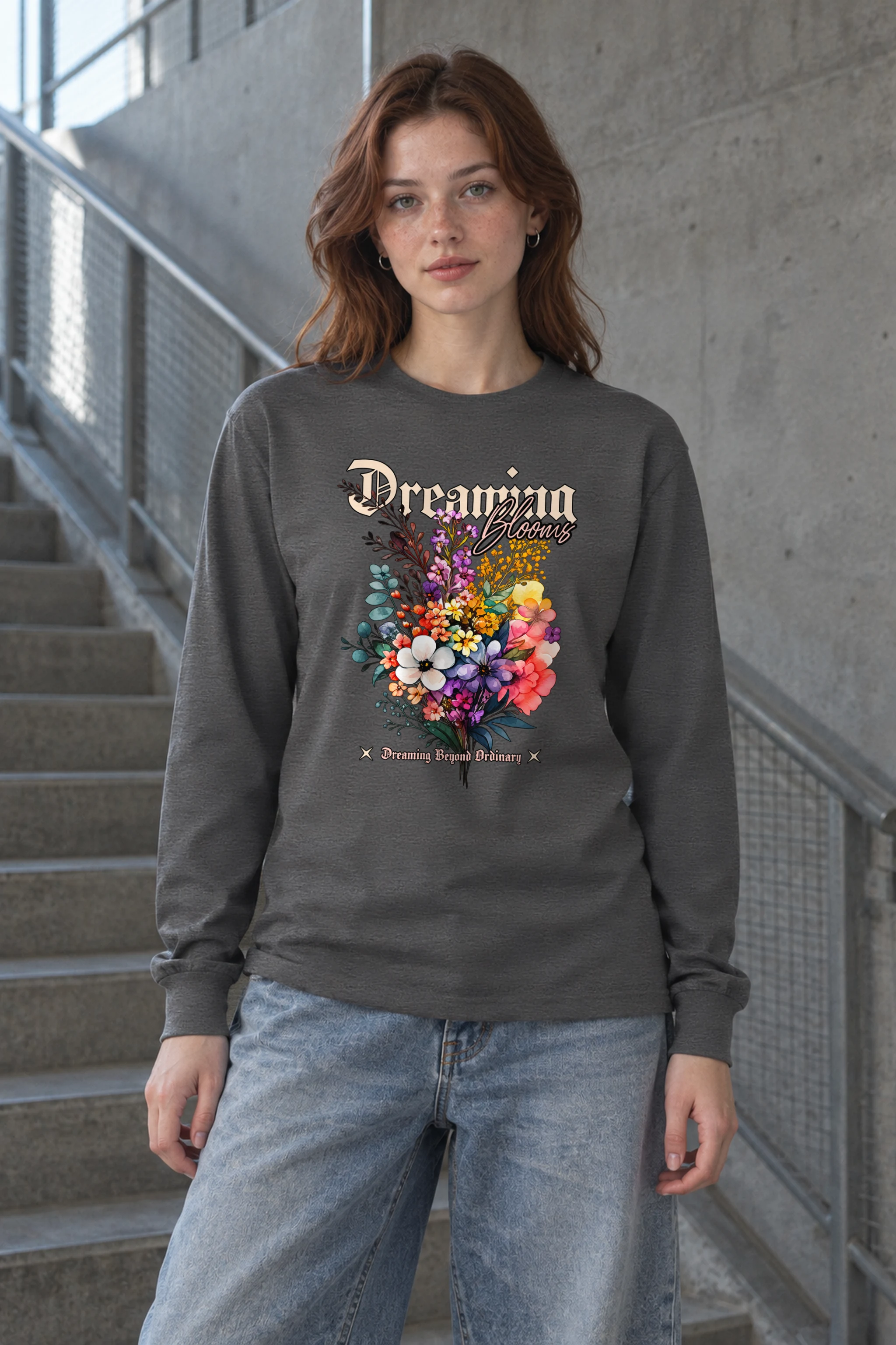 "Dreaming Blooms" Unisex Longsleeve T-shirt