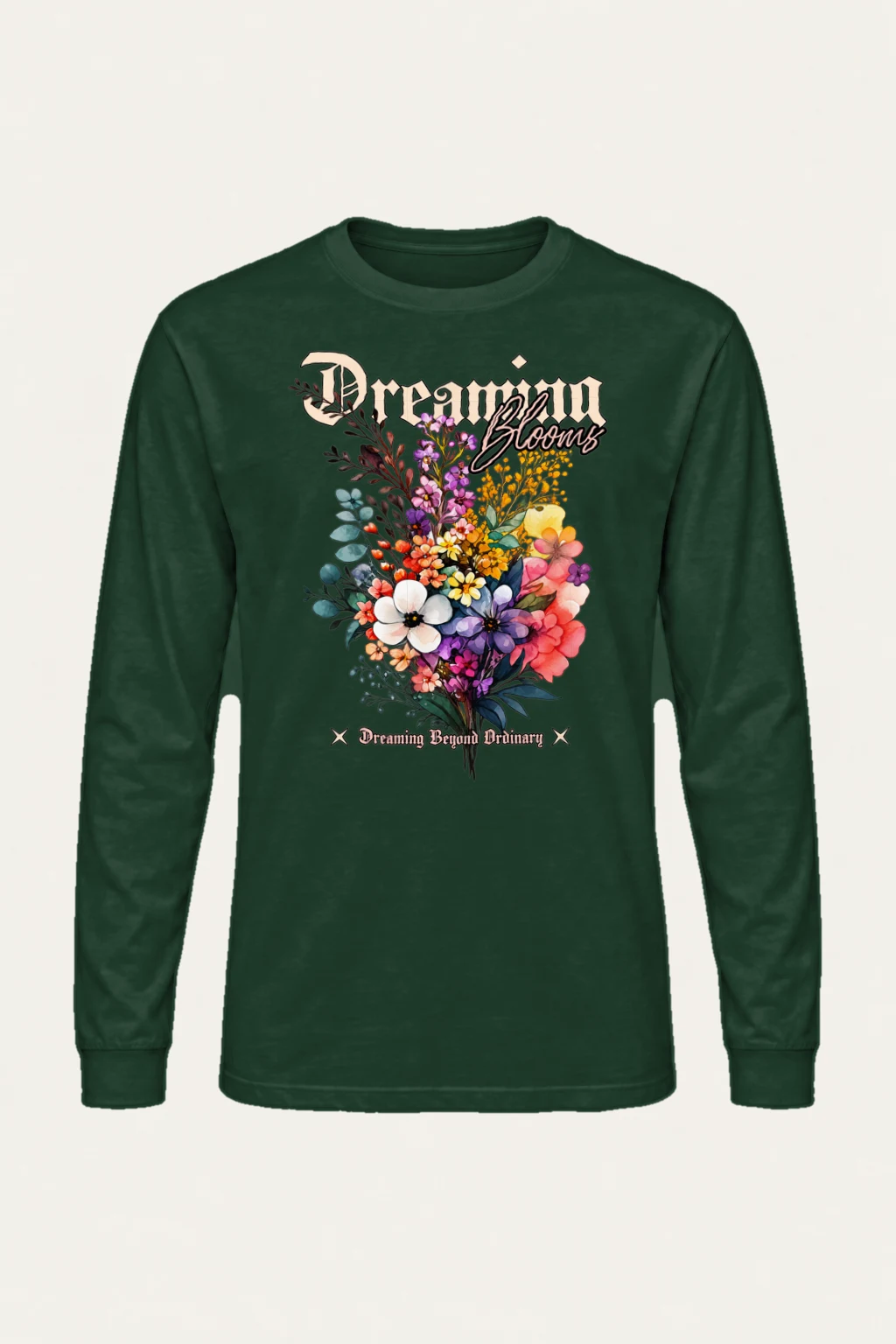 "Dreaming Blooms" Unisex Longsleeve T-shirt