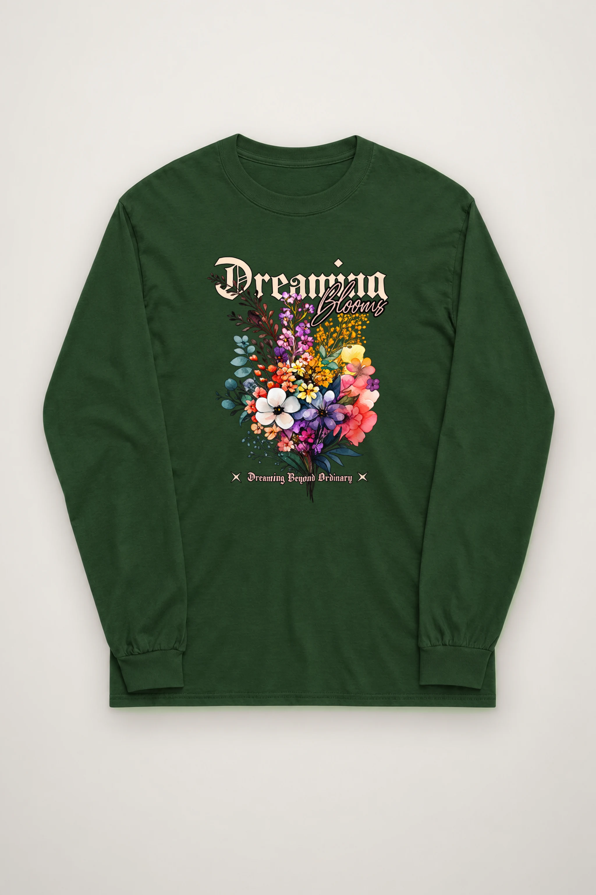 "Dreaming Blooms" Unisex Longsleeve T-shirt
