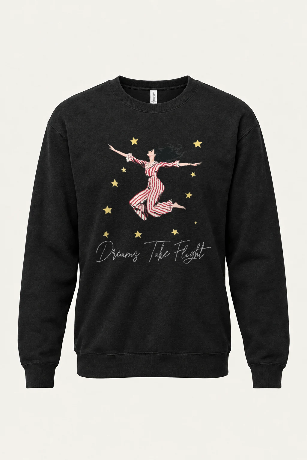"Dreams Take Flight" Heavy Blend Unisex Crewneck Sweatshirt | Gildan 18000