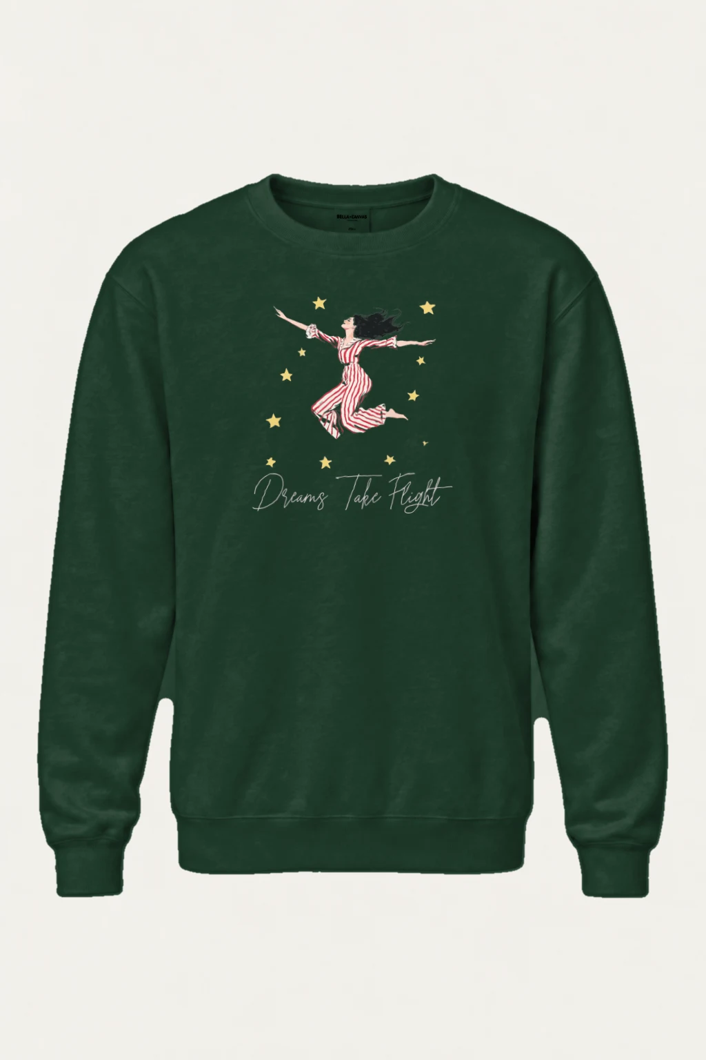"Dreams Take Flight" Heavy Blend Unisex Crewneck Sweatshirt | Gildan 18000