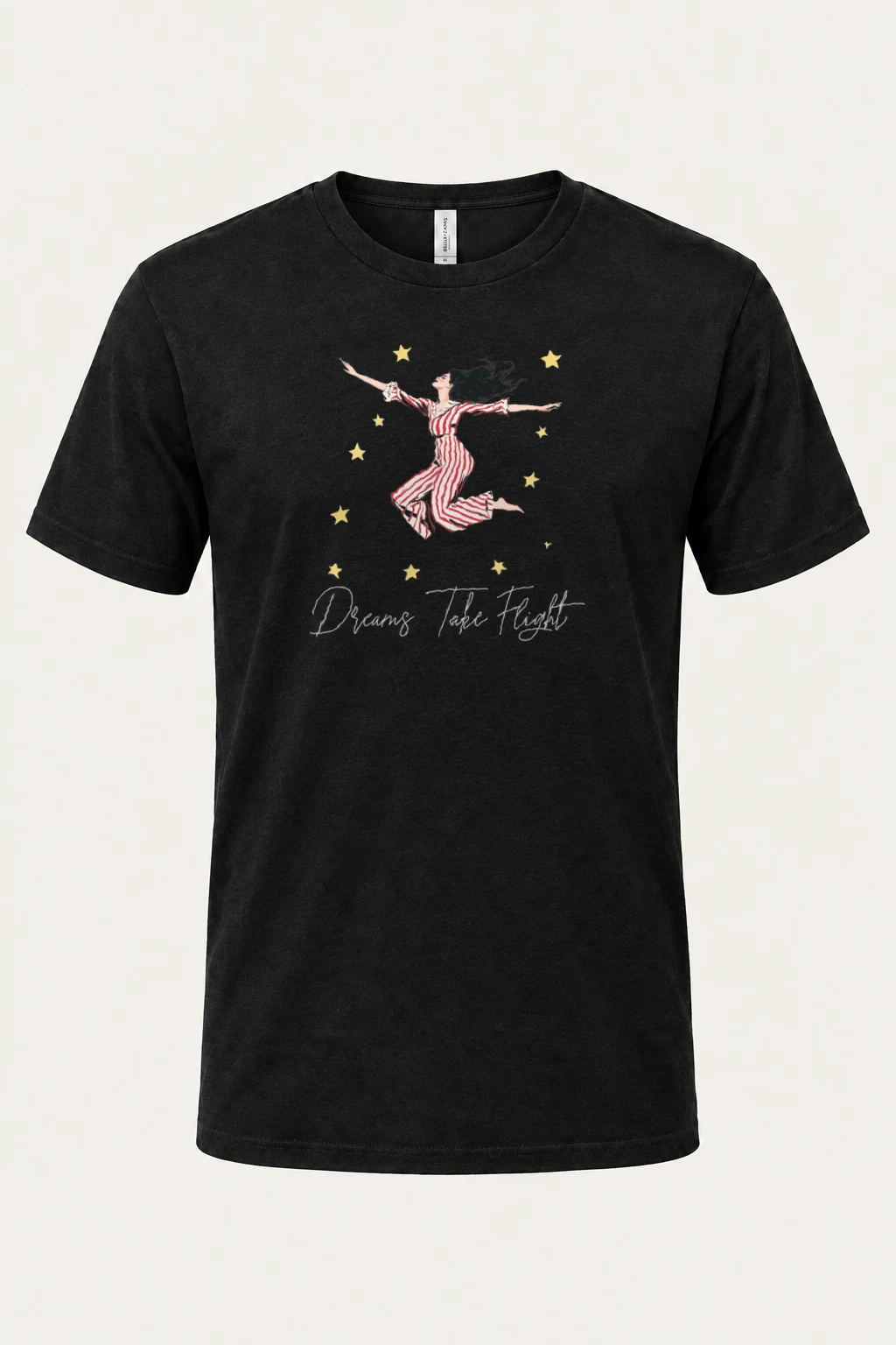 "Dreams Take Flight" Heavyweight Unisex Crewneck T-shirt | Gildan 5000