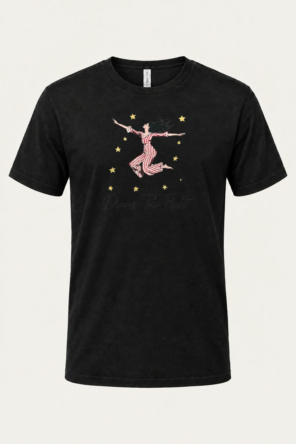 "Dreams Take Flight" Heavyweight Unisex Crewneck T-shirt | Gildan 5000