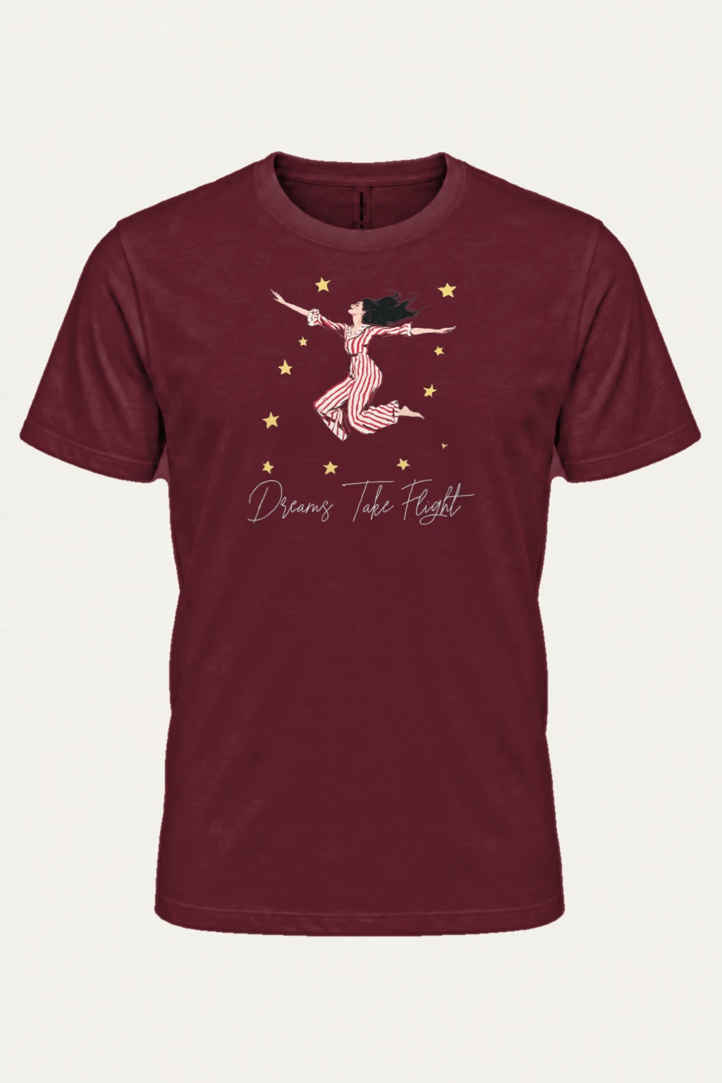 "Dreams Take Flight" Heavyweight Unisex Crewneck T-shirt | Gildan 5000