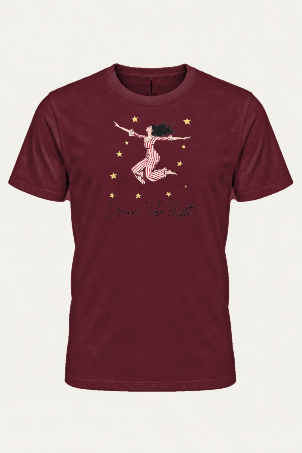 "Dreams Take Flight" Heavyweight Unisex Crewneck T-shirt | Gildan 5000