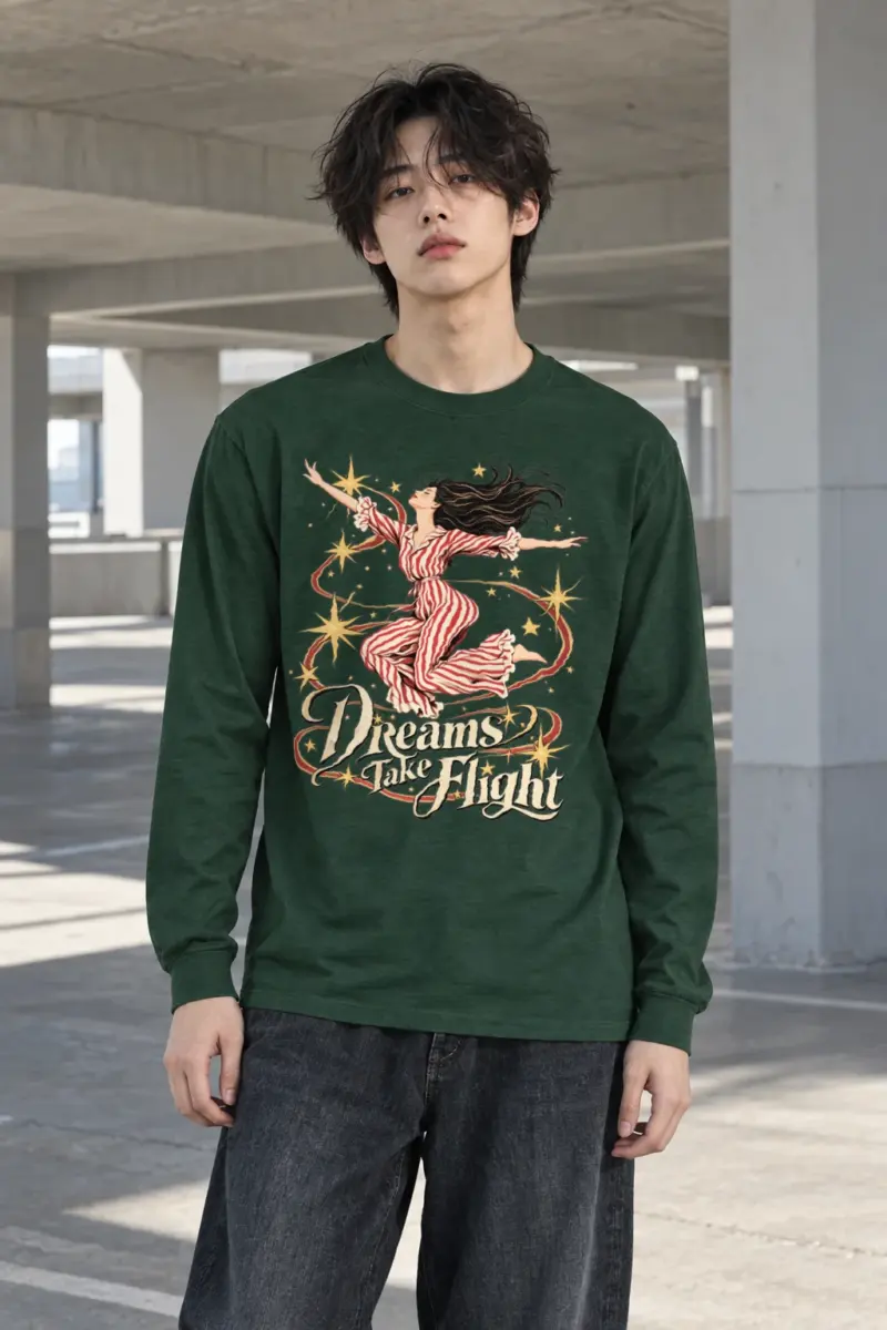 "Dreams Take Flight" Unisex Longsleeve T-shirt | Gildan 2400