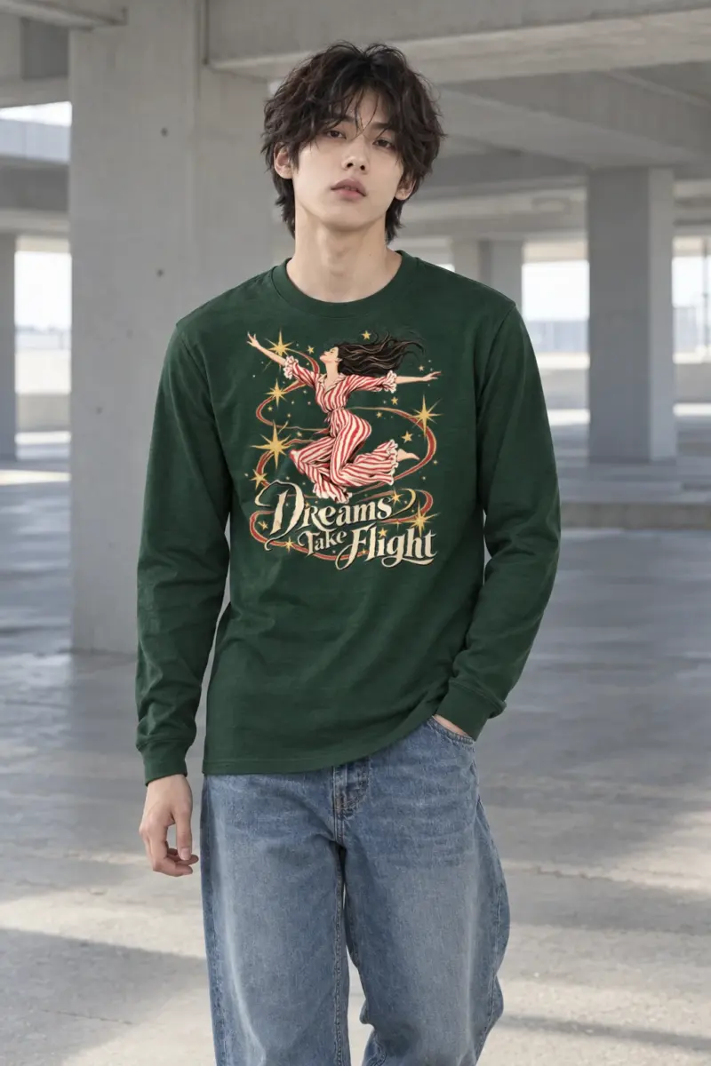 "Dreams Take Flight" Unisex Longsleeve T-shirt
