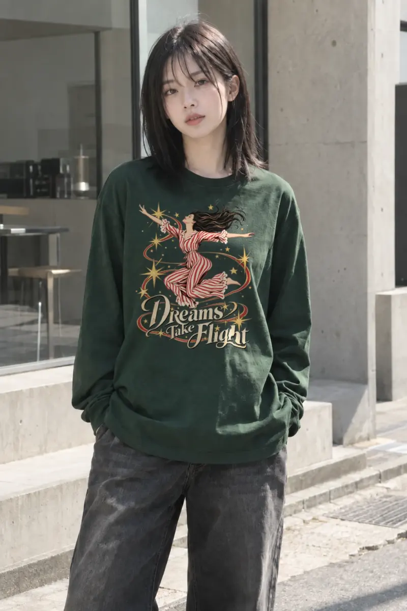 "Dreams Take Flight" Unisex Longsleeve T-shirt | Gildan 2400