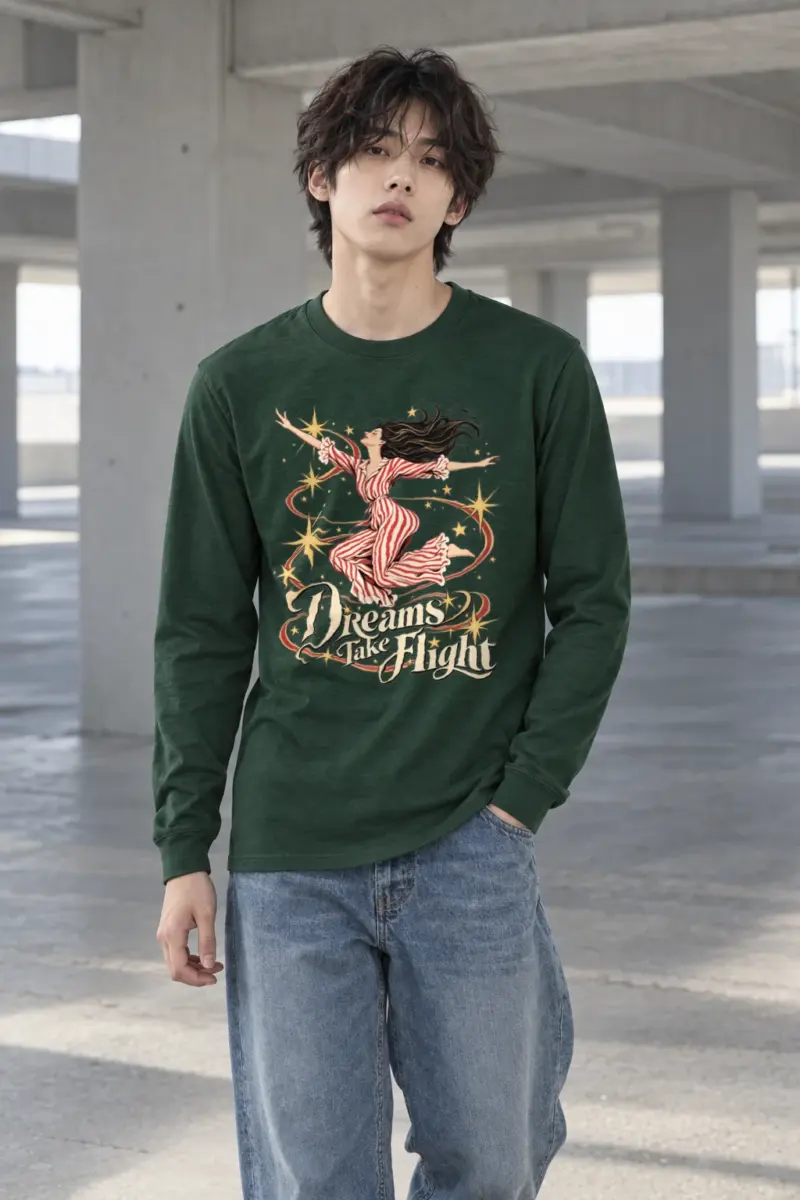 "Dreams Take Flight" Unisex Longsleeve T-shirt