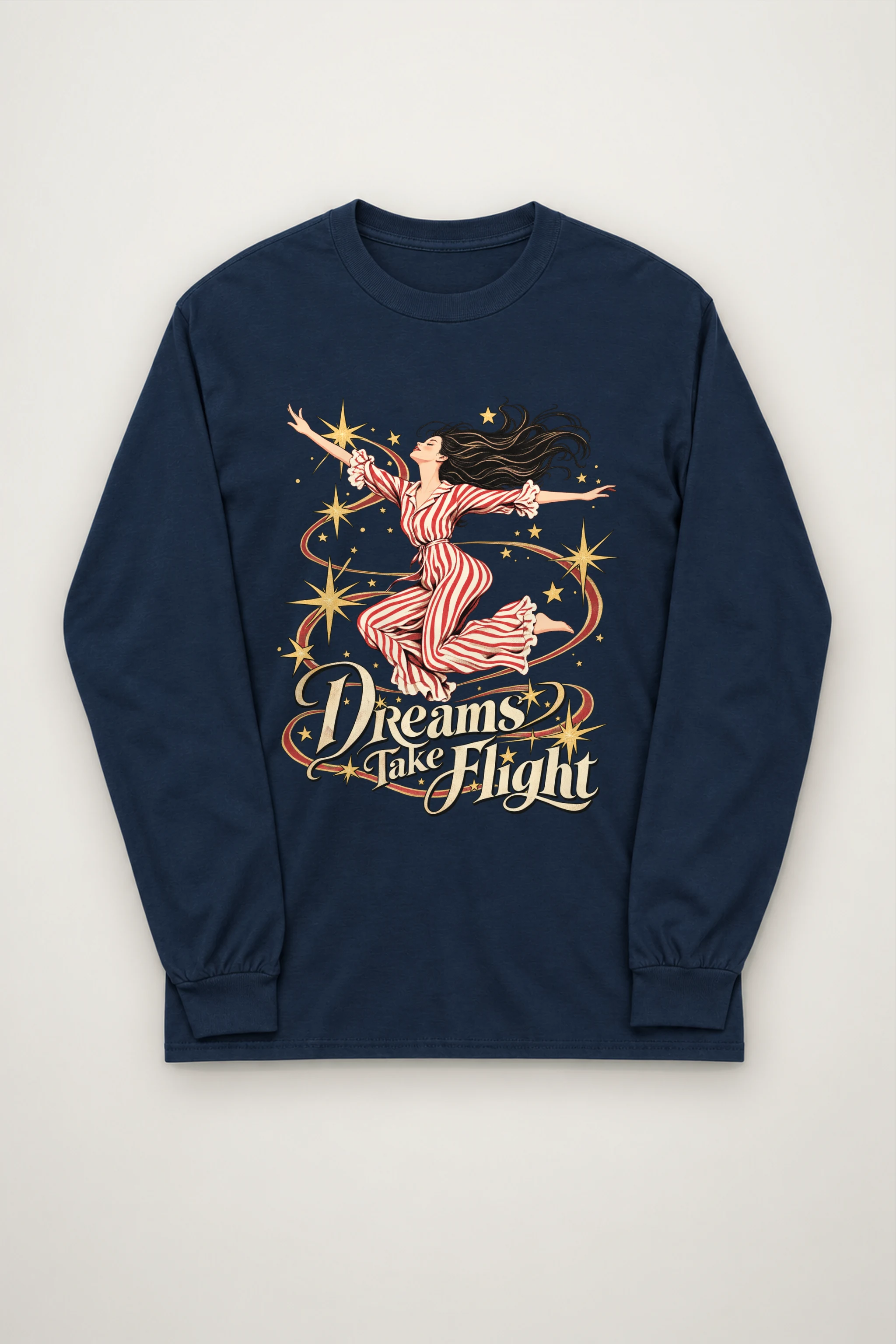 "Dreams Take Flight" Unisex Longsleeve T-shirt