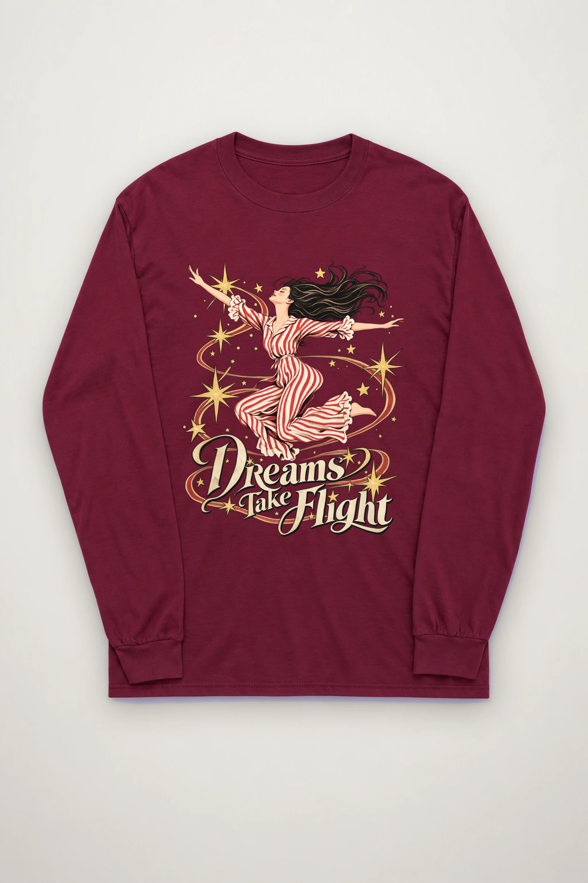 "Dreams Take Flight" Unisex Longsleeve T-shirt