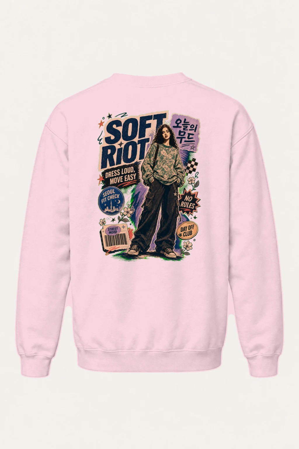 "Dress Loud" Heavy Blend Unisex Crewneck Sweatshirt | Gildan 18000