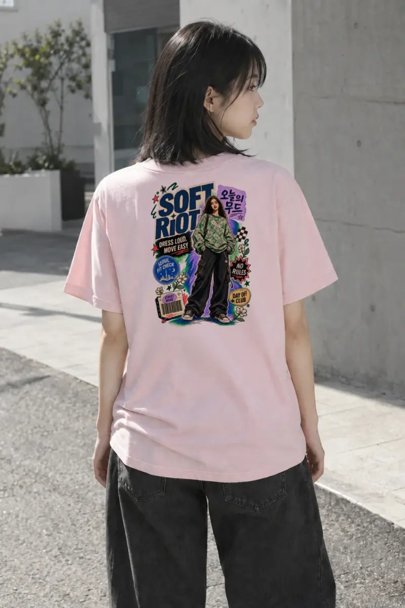 "Dress Loud Move Easy" Heavyweight Unisex Crewneck T-shirt | Gildan 5000