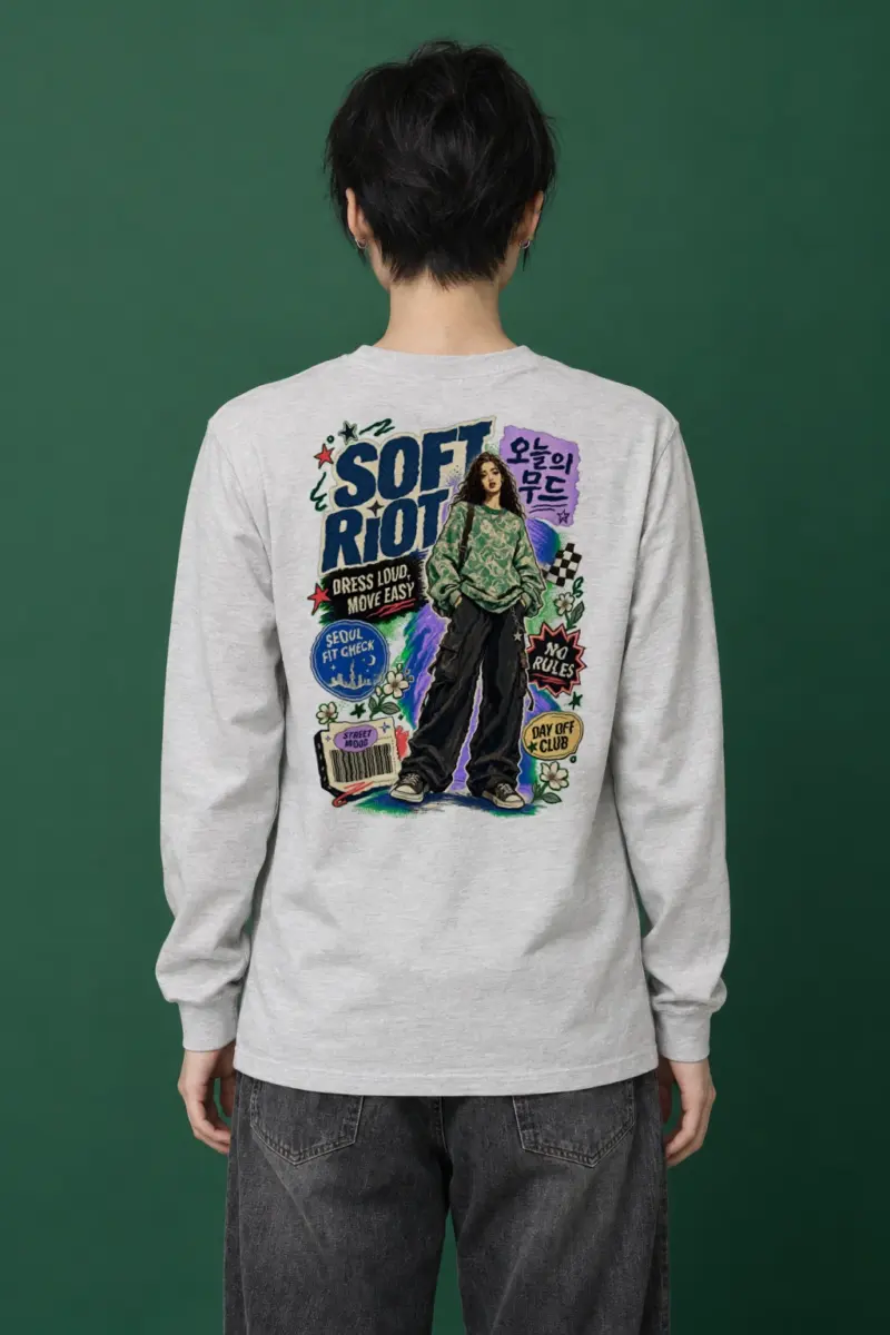 "Dress Loud Move Easy" Unisex Longsleeve T-shirt