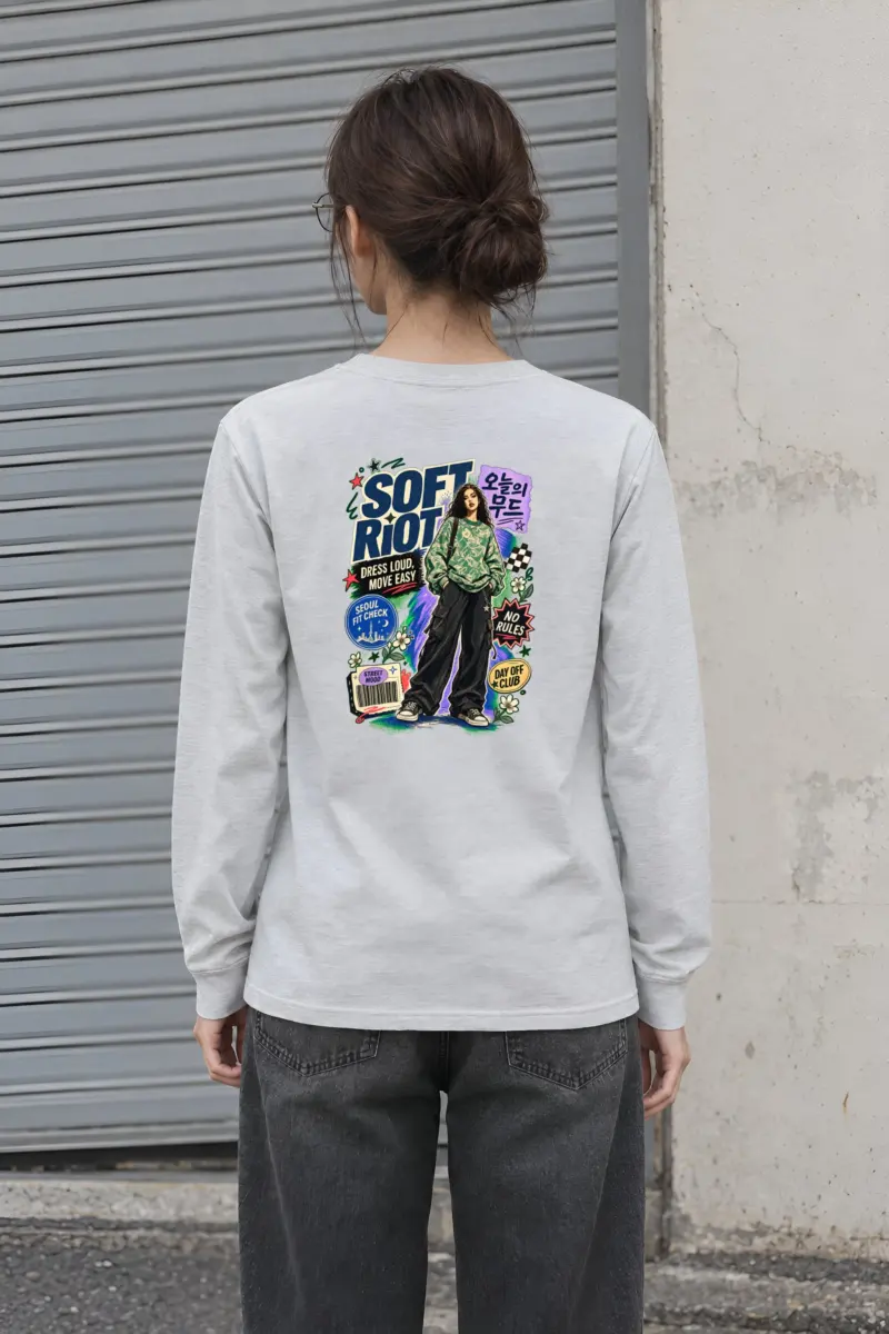 "Dress Loud Move Easy" Unisex Longsleeve T-shirt