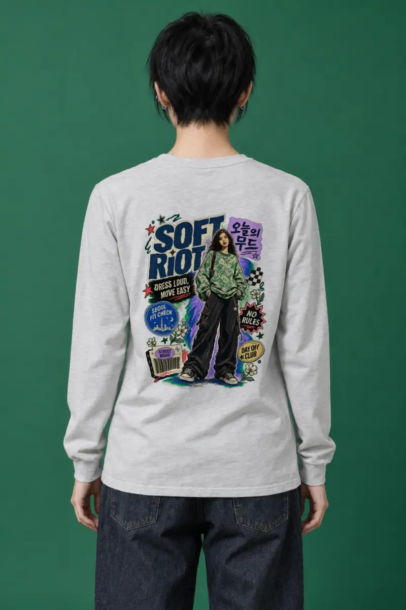 "Dress Loud Move Easy" Unisex Longsleeve T-shirt