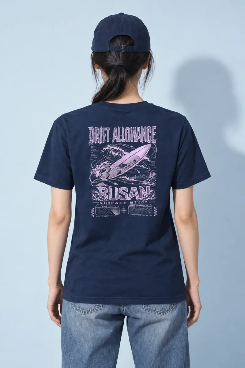 "Drift Allowance" Heavyweight Unisex Crewneck T-shirt