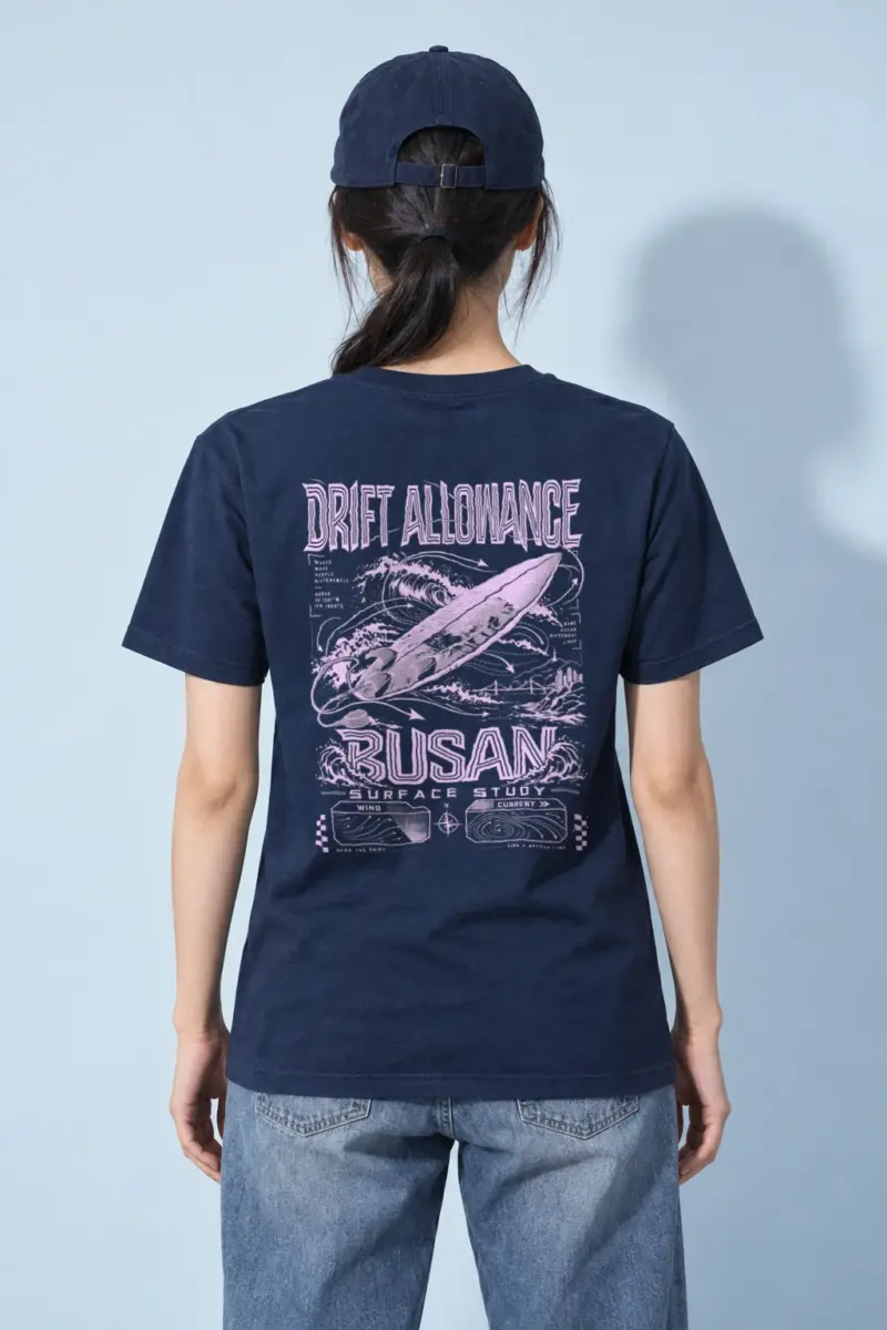 "Drift Allowance" Heavyweight Unisex Crewneck T-shirt