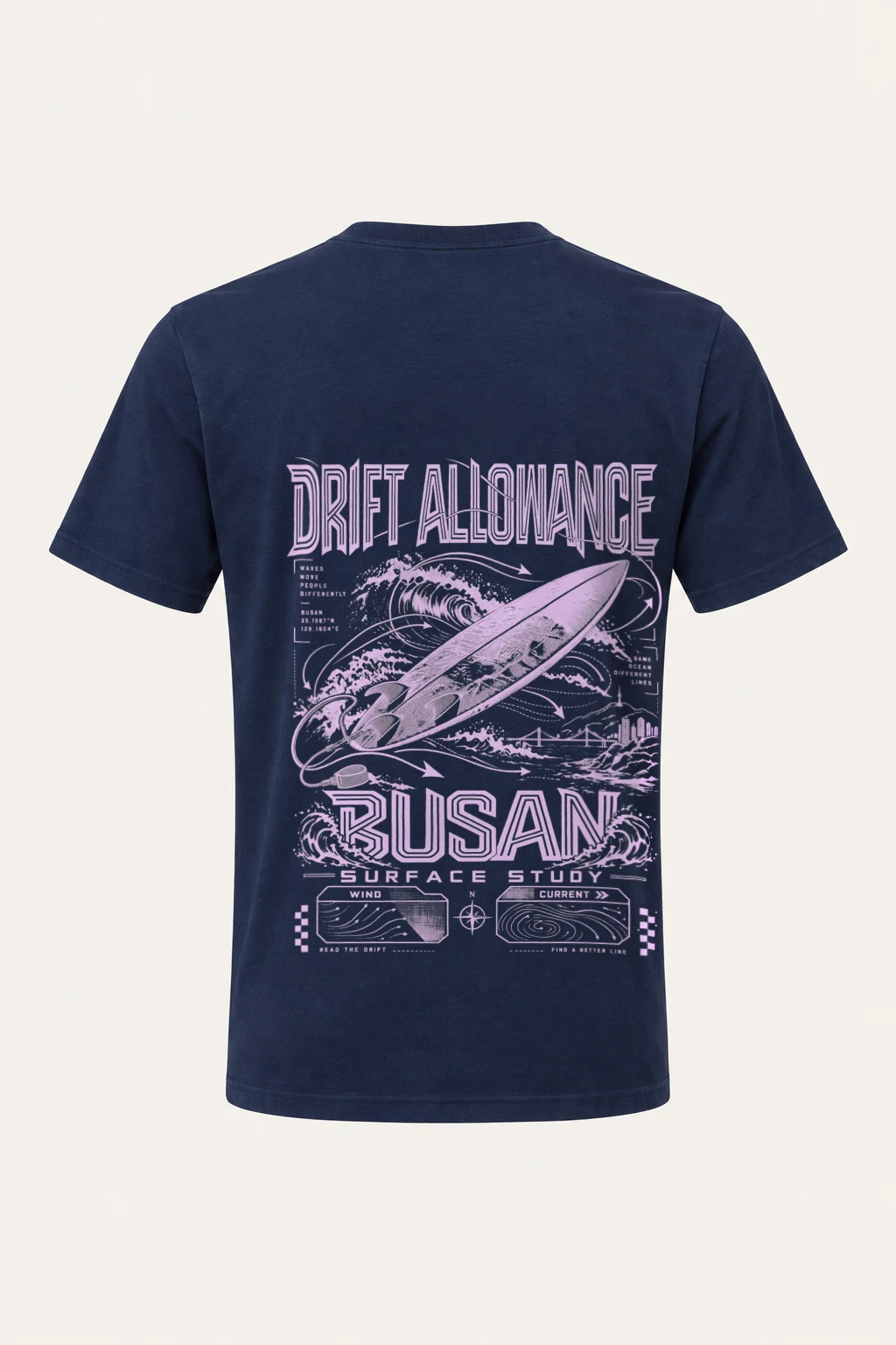 "Drift Allowance" Heavyweight Unisex Crewneck T-shirt | Gildan 5000