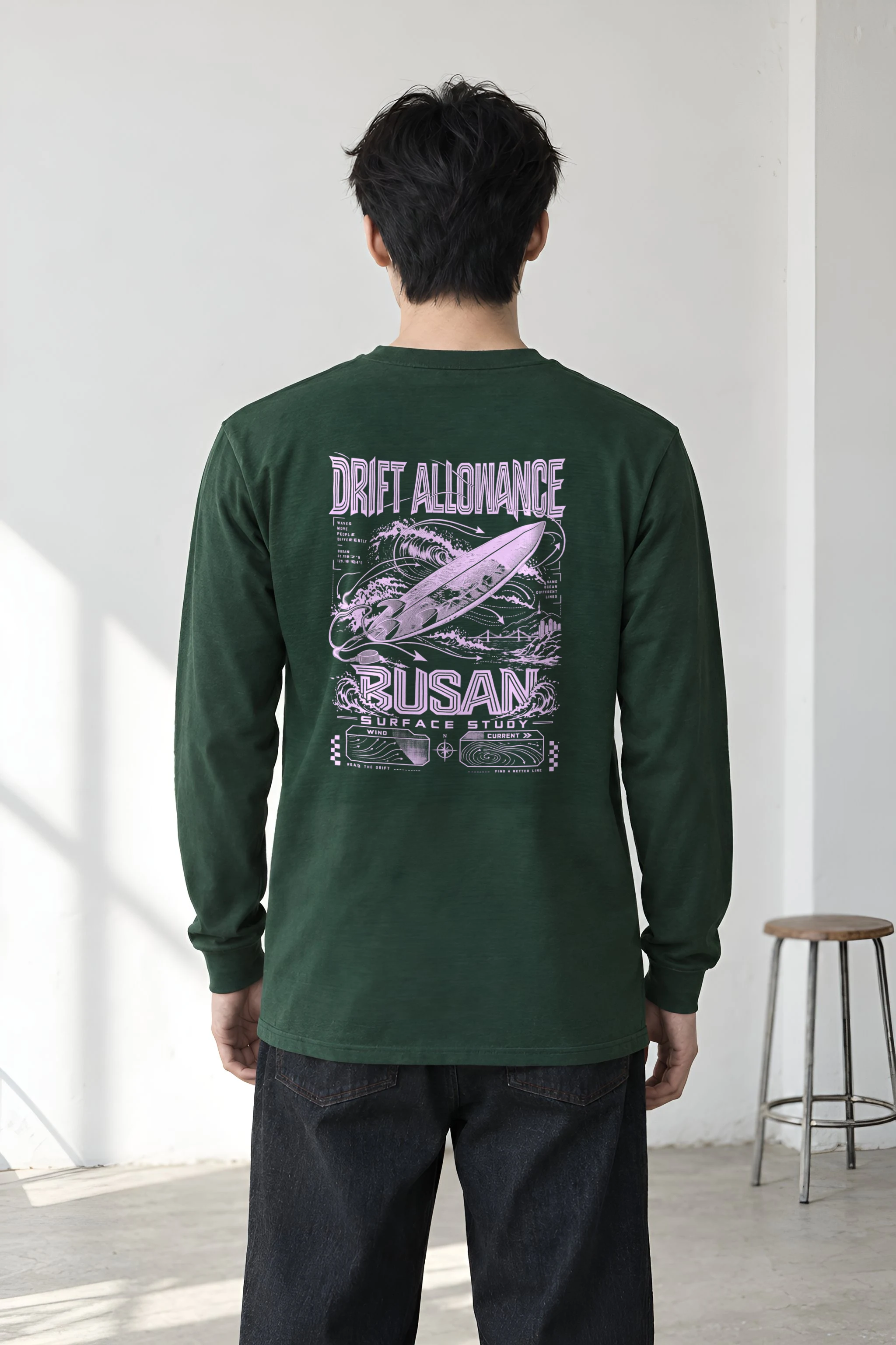"Drift Allowance" Unisex Longsleeve T-shirt