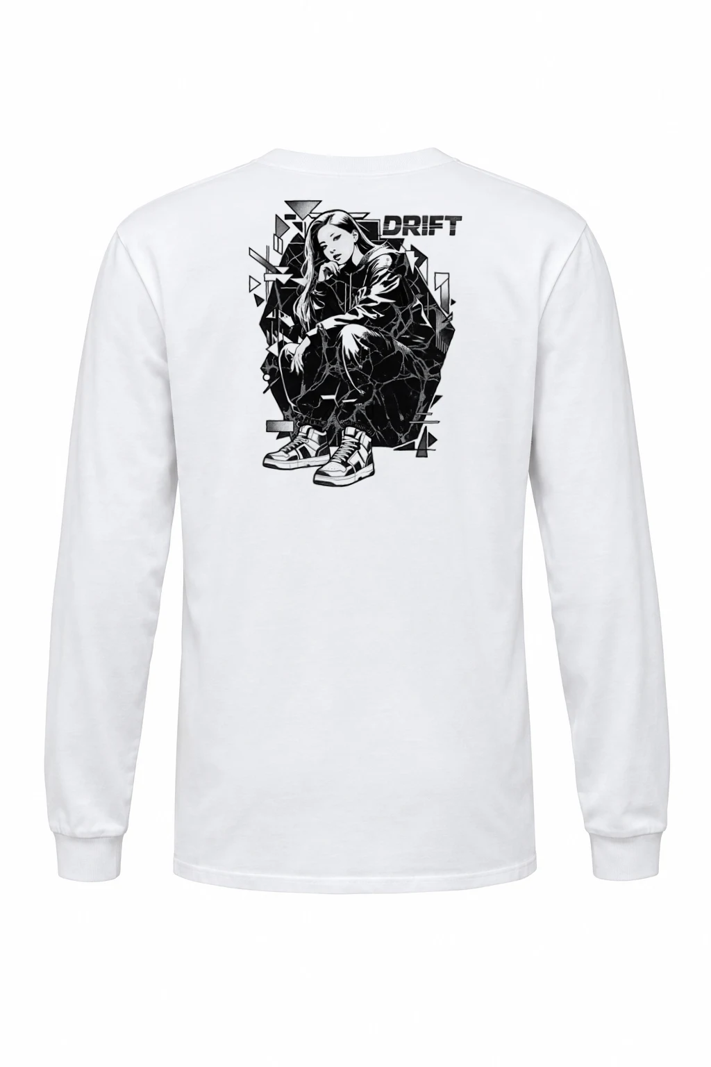 "Drift Crouch" Unisex Longsleeve T-shirt | Gildan 2400