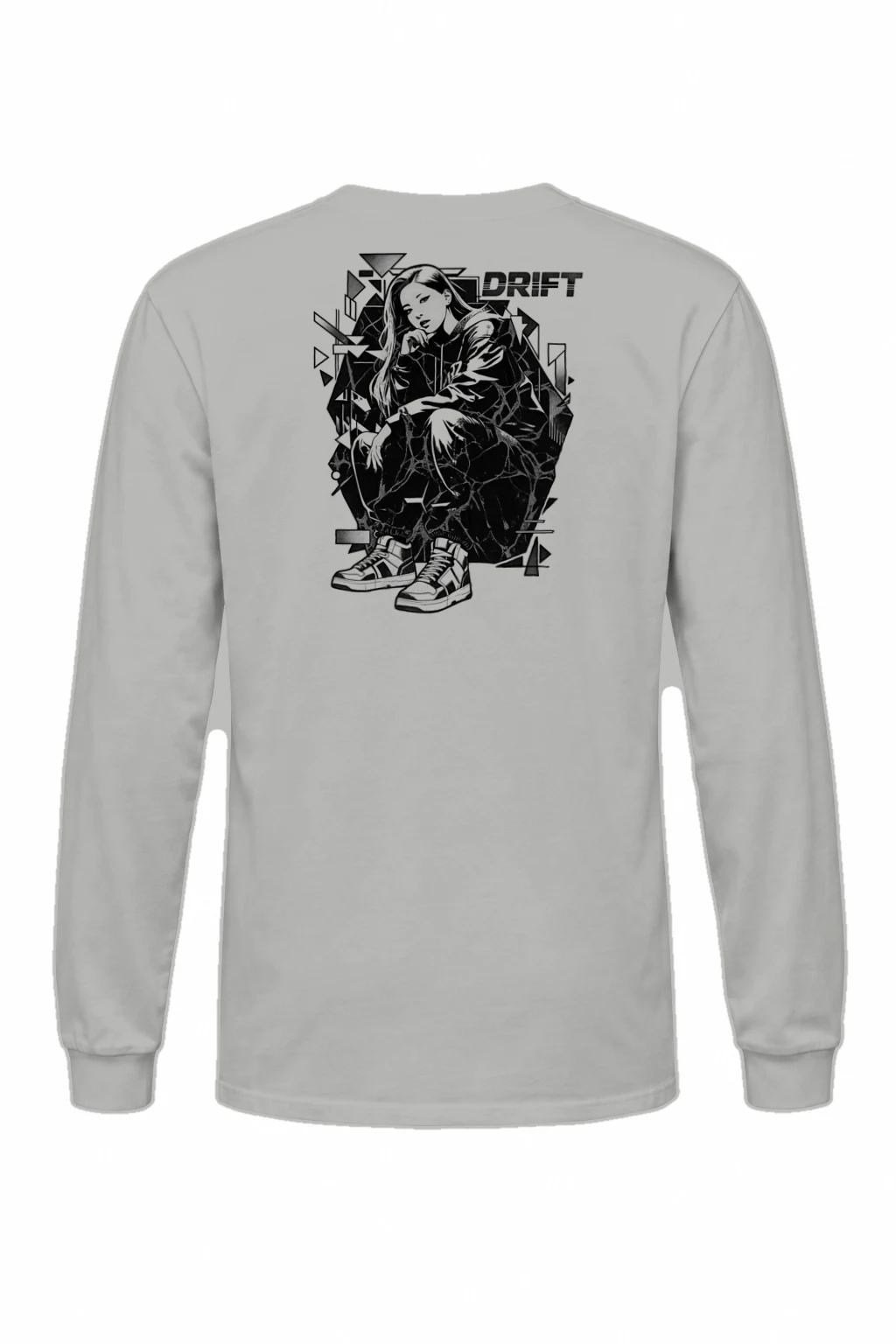 "Drift Crouch" Unisex Longsleeve T-shirt | Gildan 2400