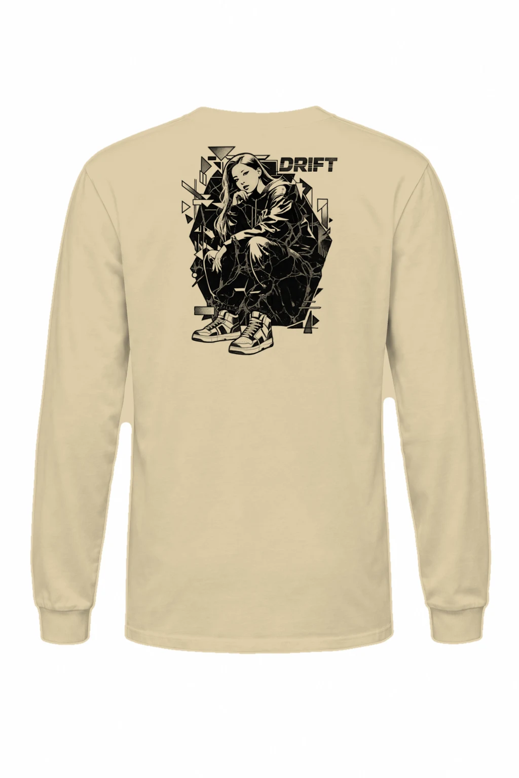 "Drift Crouch" Unisex Longsleeve T-shirt | Gildan 2400