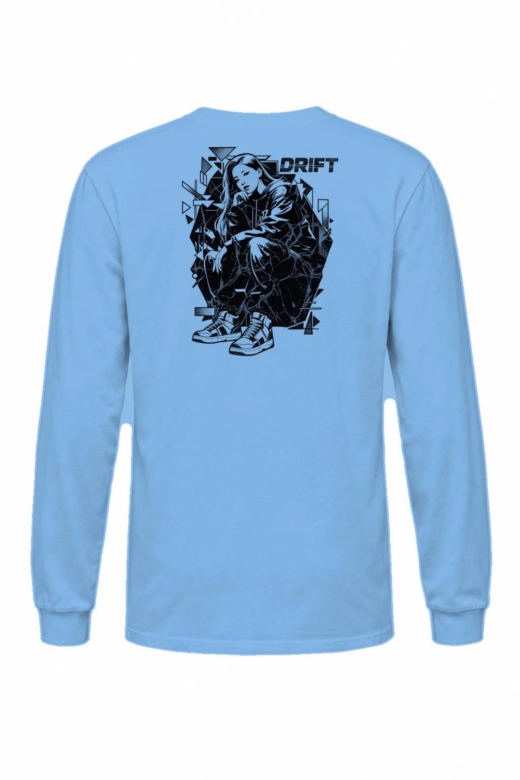 "Drift Crouch" Unisex Longsleeve T-shirt | Gildan 2400