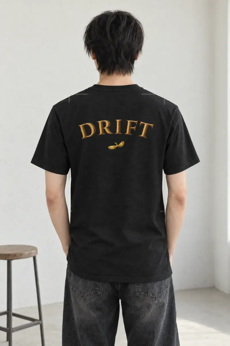 "Drift Infinity" Heavyweight Unisex Crewneck T-shirt