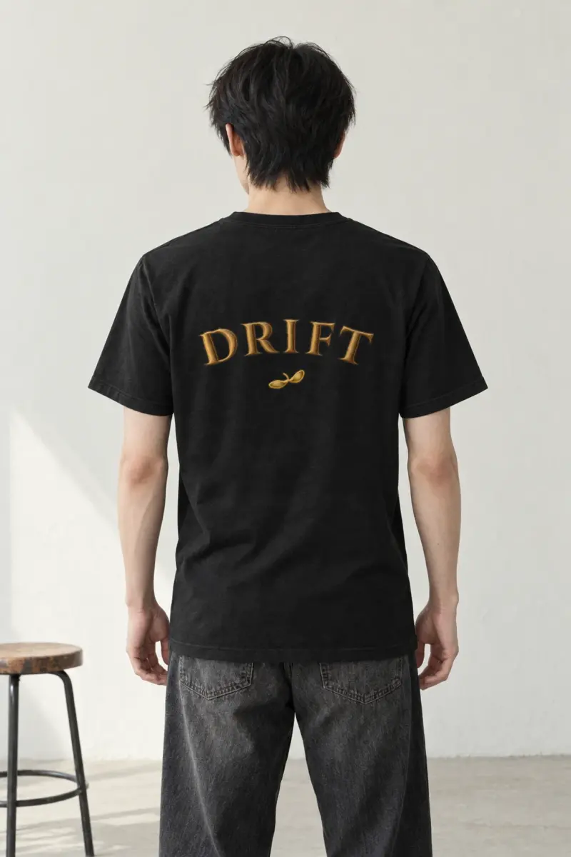 "Drift Infinity" Heavyweight Unisex Crewneck T-shirt