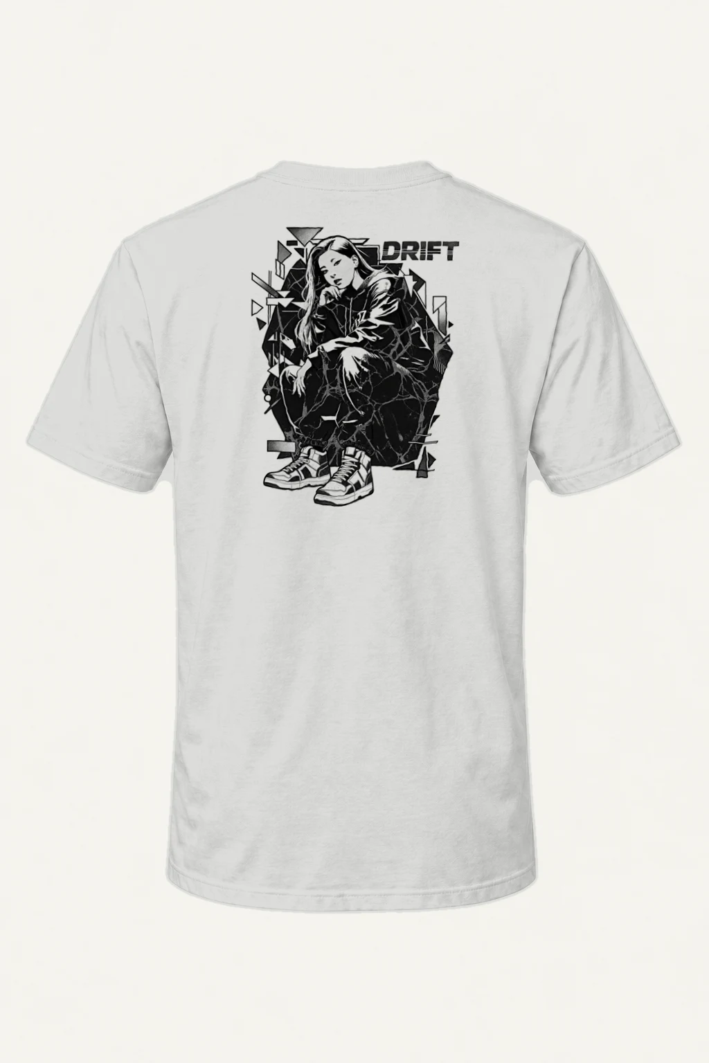 "Drift Street Portrait" Heavyweight Unisex Crewneck T-shirt | Gildan 5000