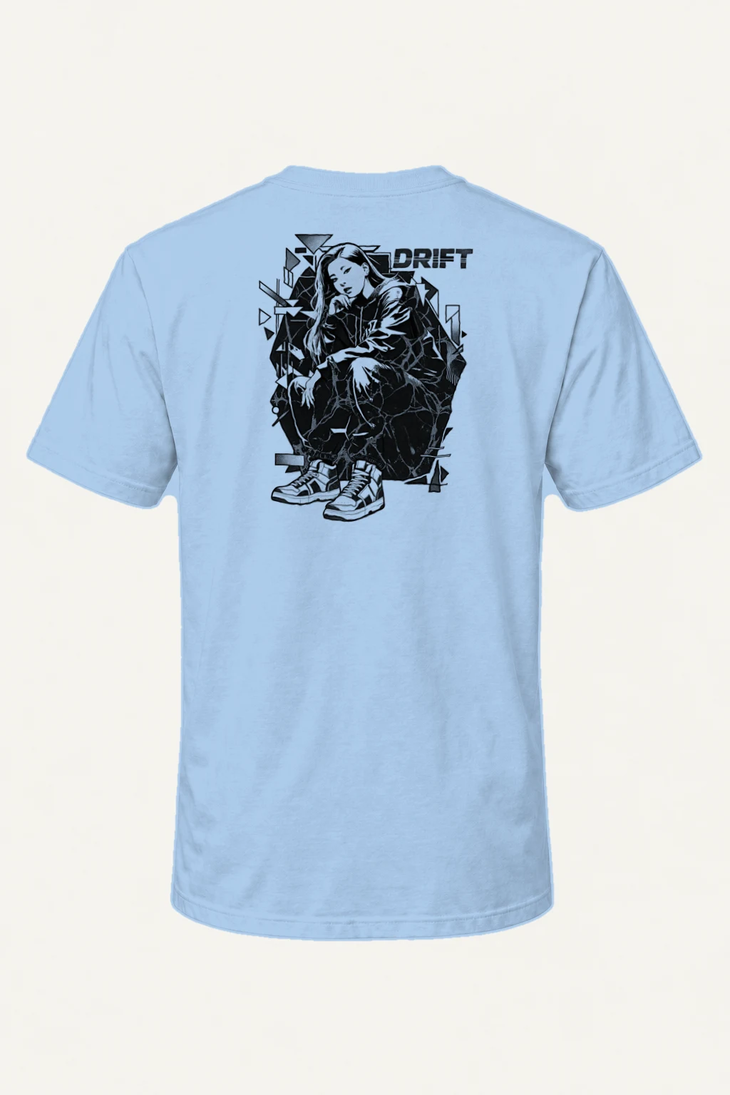 "Drift Street Portrait" Heavyweight Unisex Crewneck T-shirt | Gildan 5000