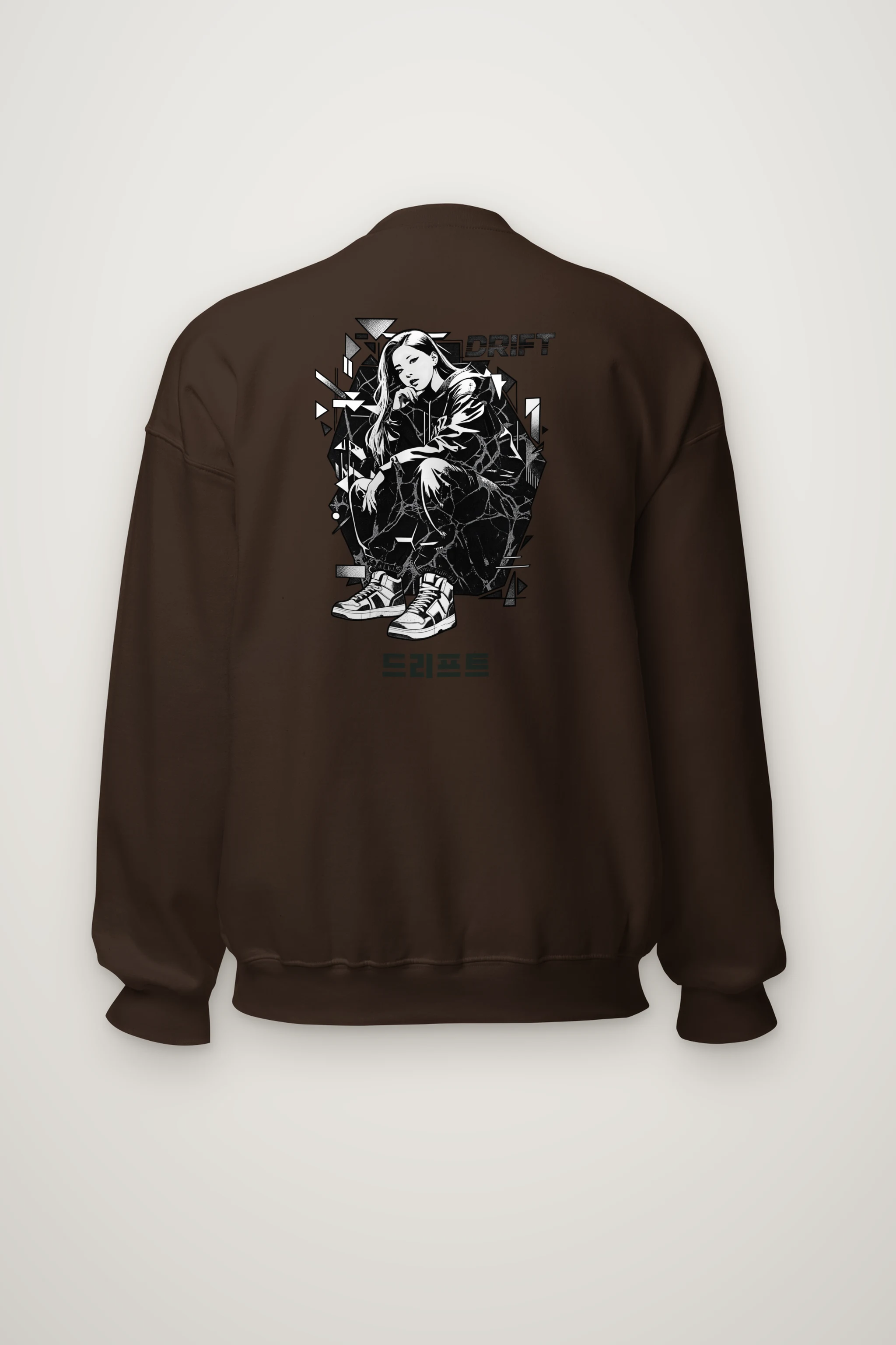 "Drift Street Pose" Heavy Blend Unisex Crewneck Sweatshirt