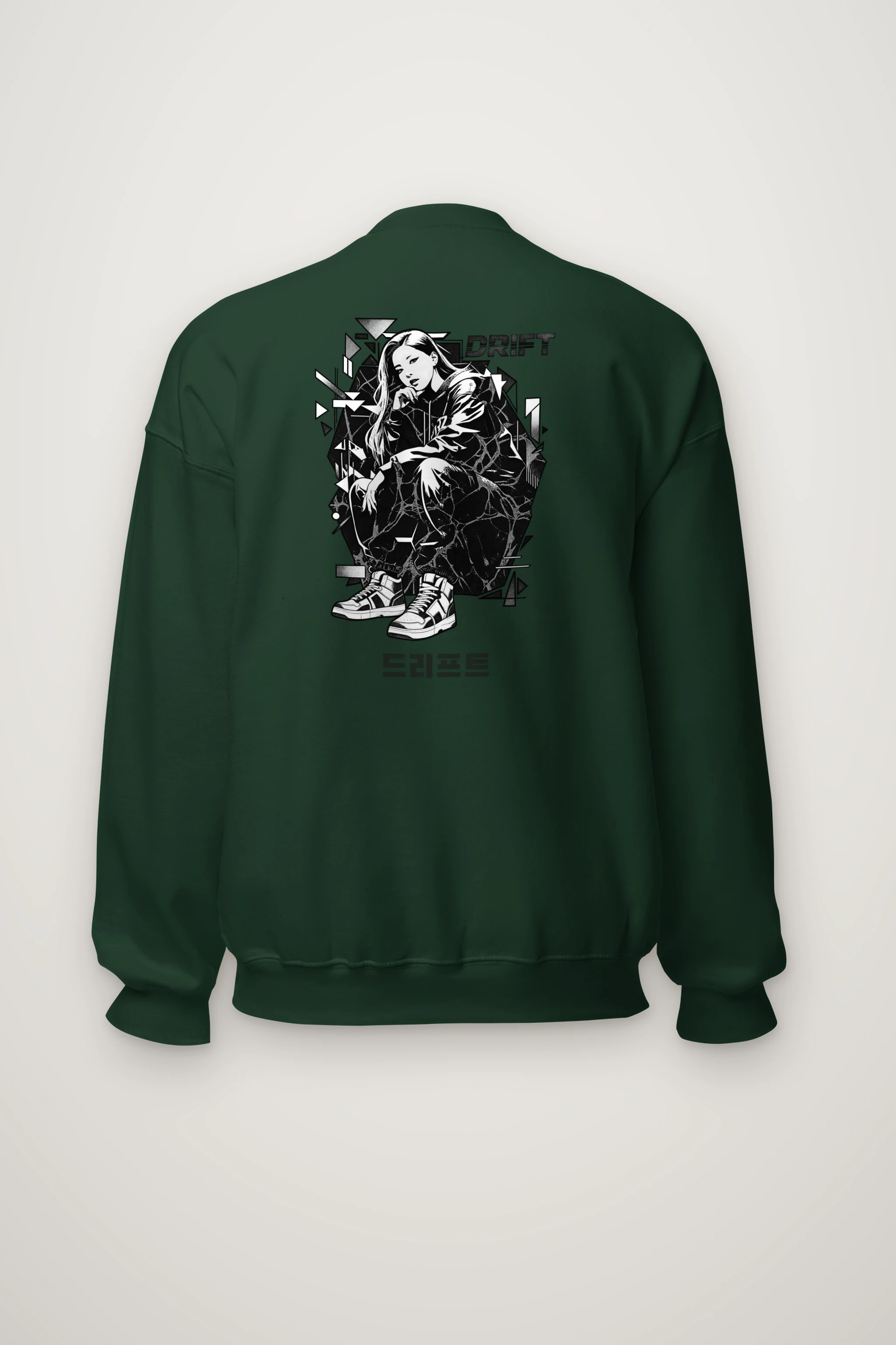 "Drift Street Pose" Heavy Blend Unisex Crewneck Sweatshirt