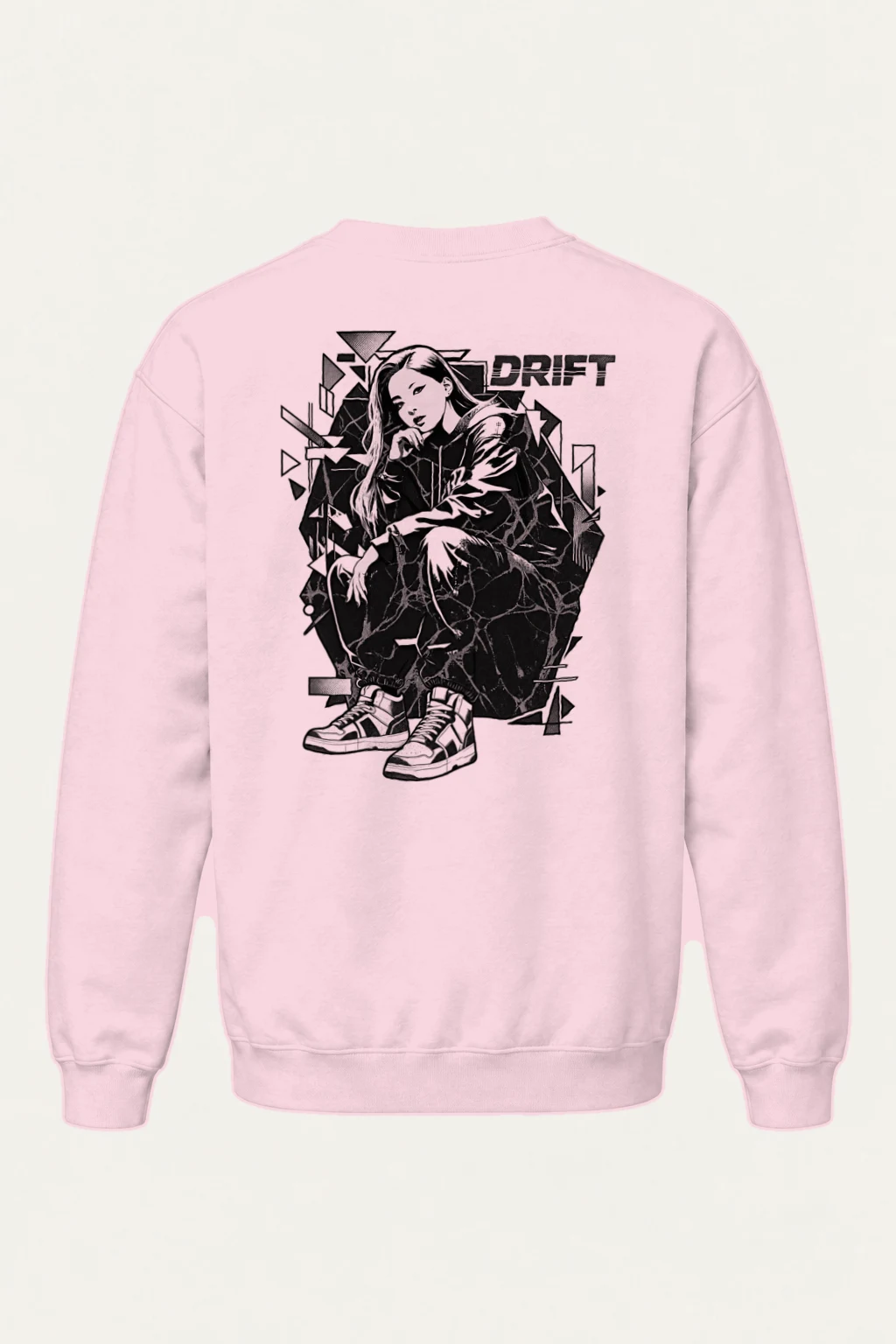 "Drift Street Pose" Heavy Blend Unisex Crewneck Sweatshirt | Gildan 18000