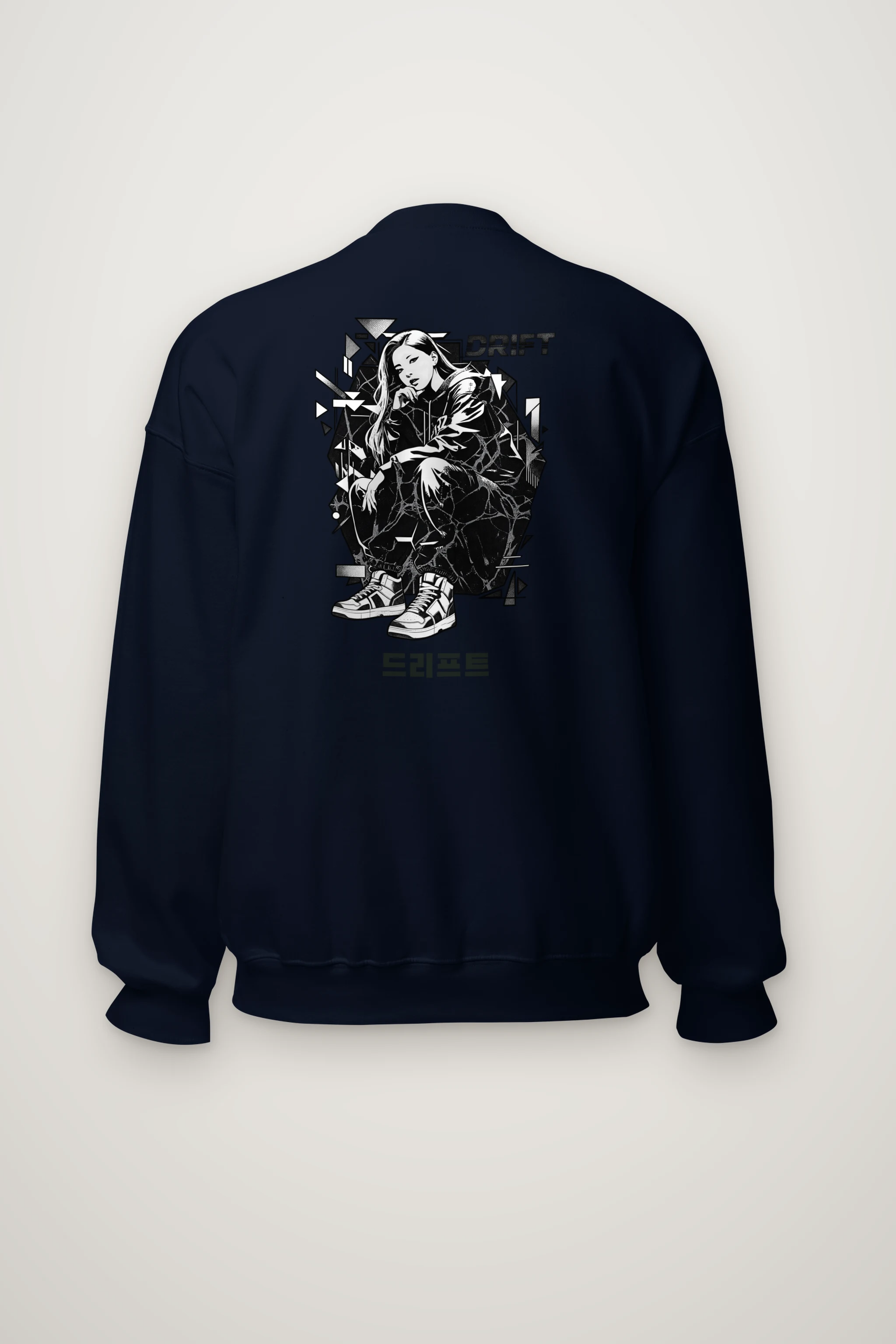 "Drift Street Pose" Heavy Blend Unisex Crewneck Sweatshirt