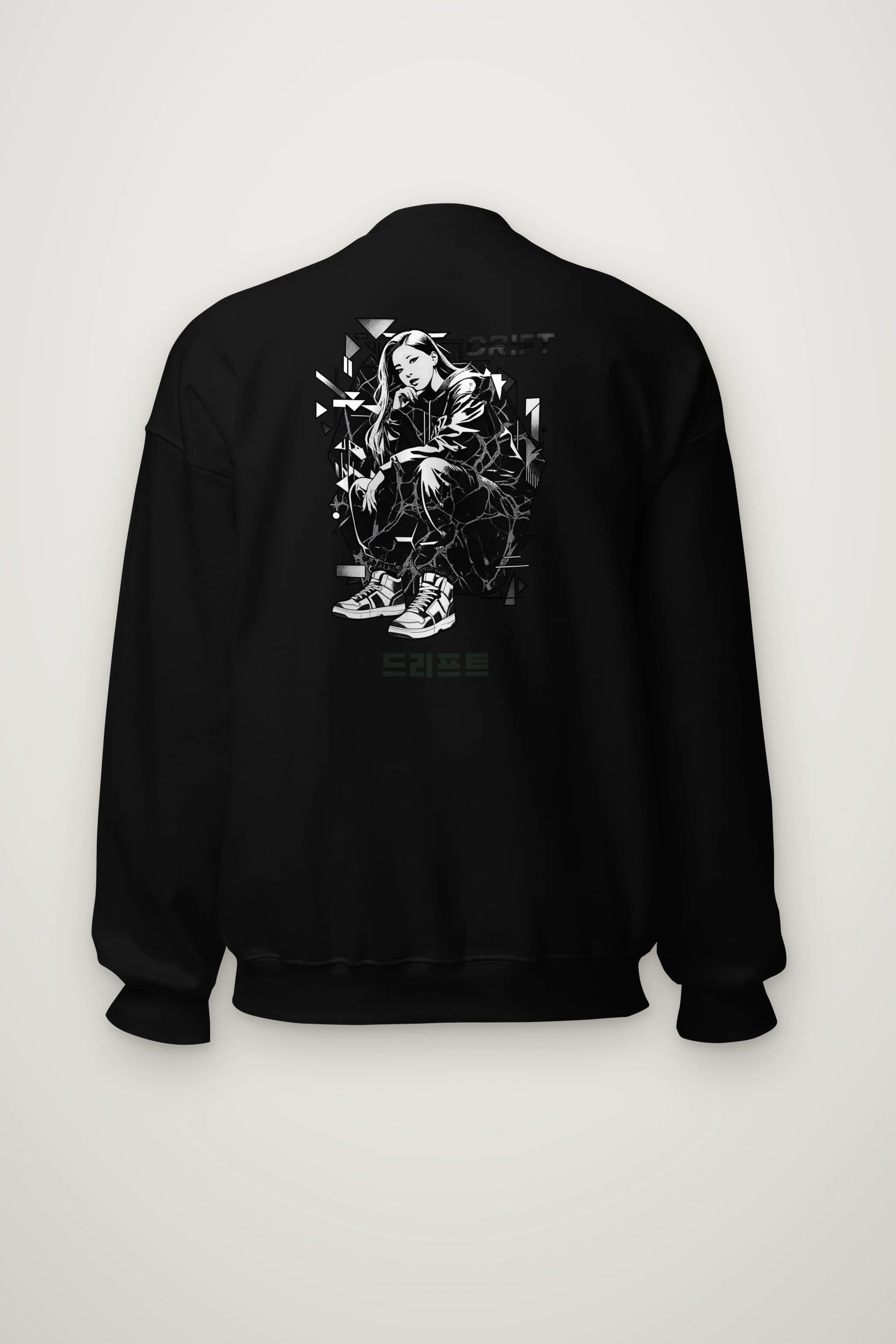 "Drift Street Pose" Heavy Blend Unisex Crewneck Sweatshirt