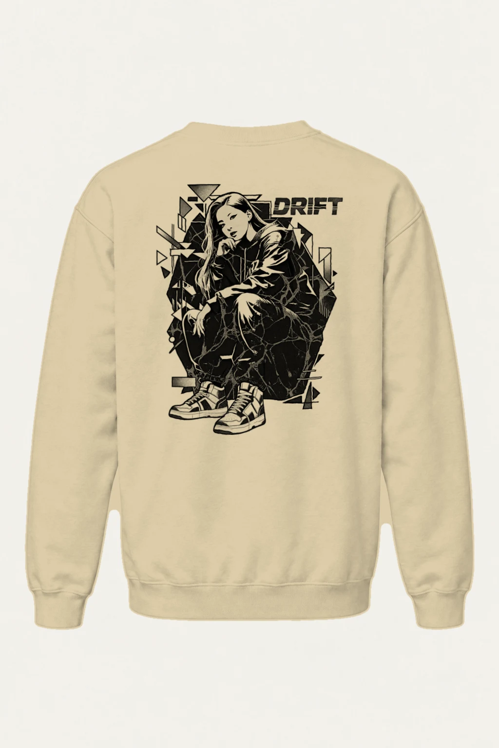 "Drift Street Pose" Heavy Blend Unisex Crewneck Sweatshirt | Gildan 18000