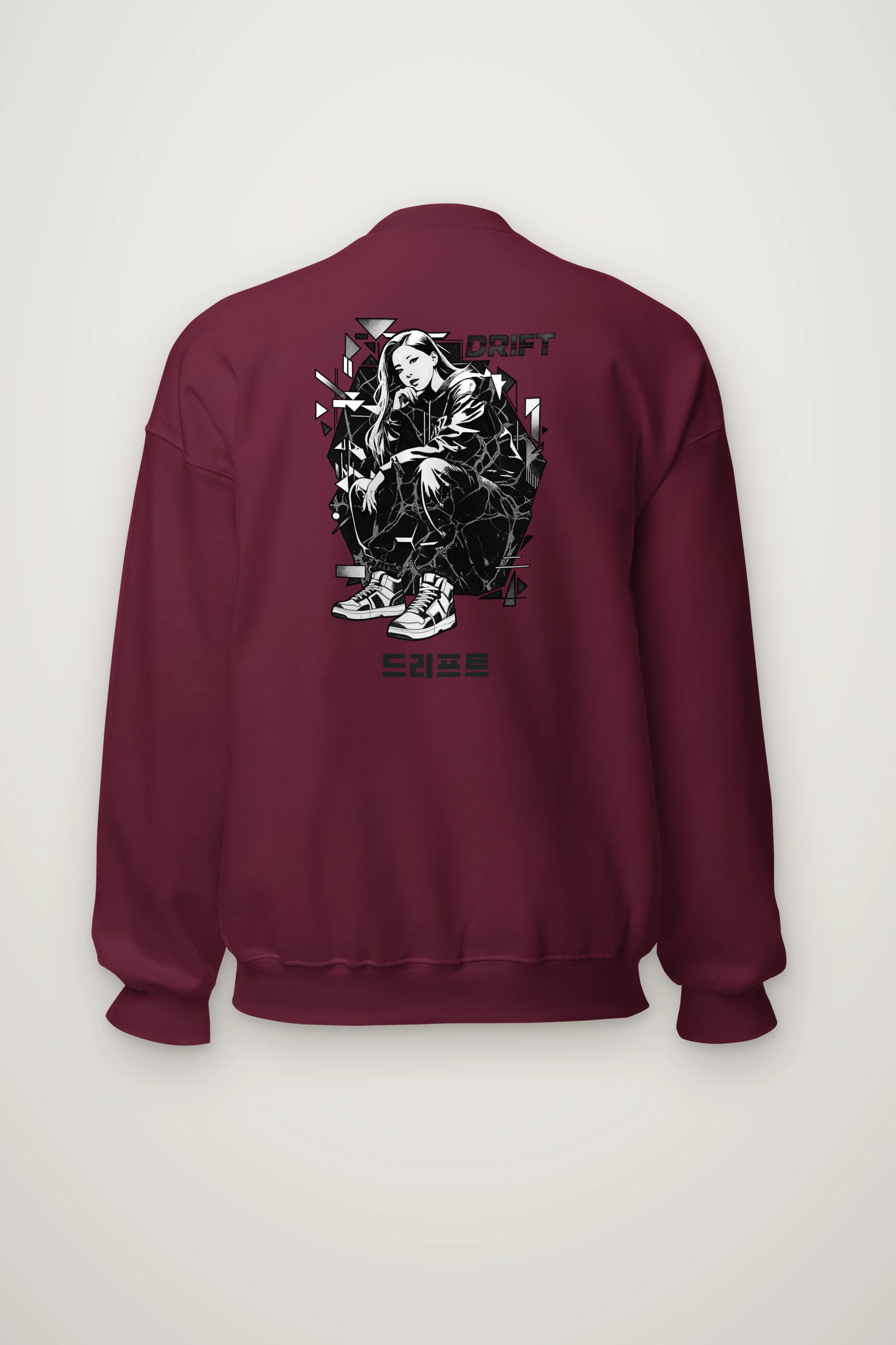 "Drift Street Pose" Heavy Blend Unisex Crewneck Sweatshirt