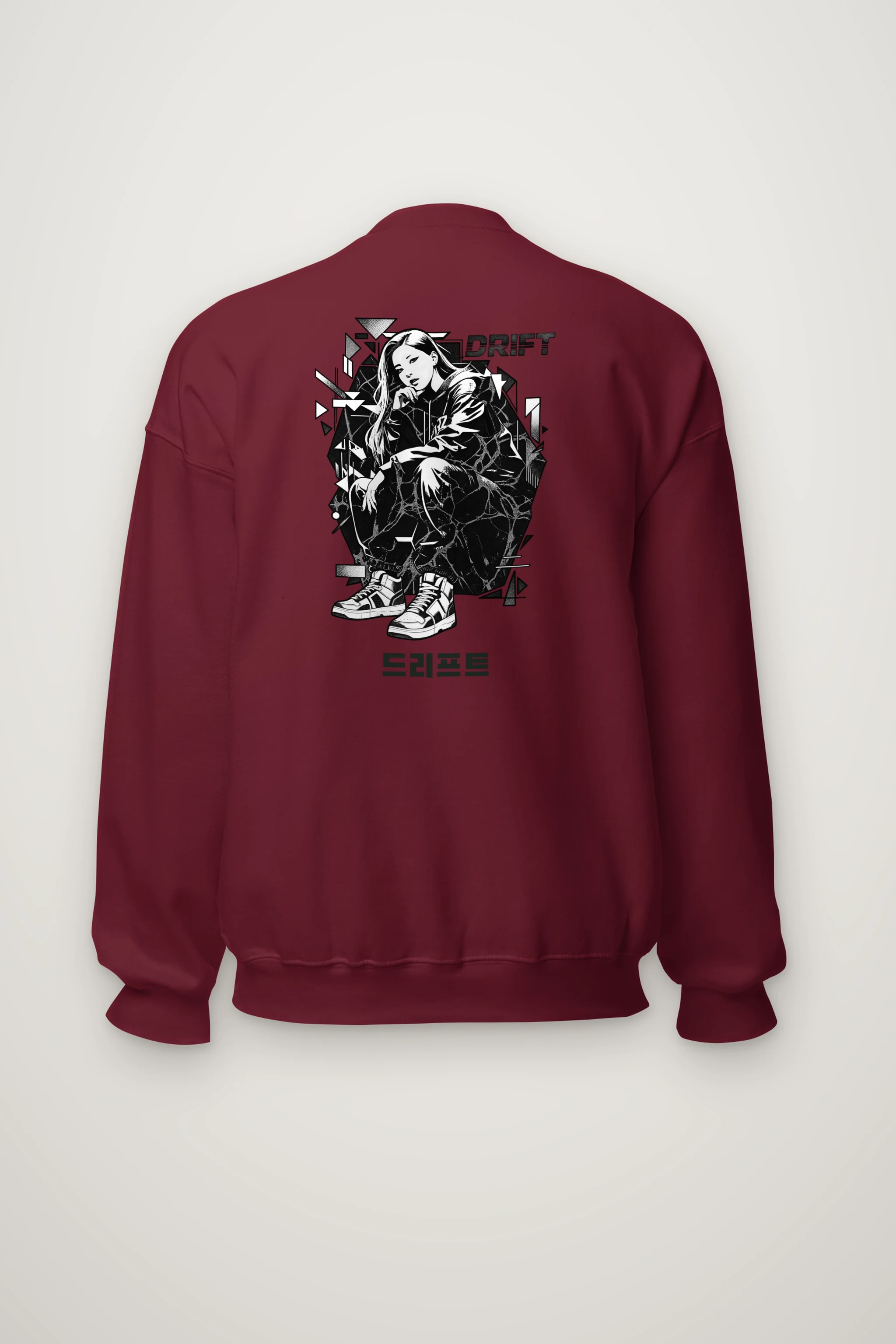 "Drift Street Pose" Heavy Blend Unisex Crewneck Sweatshirt