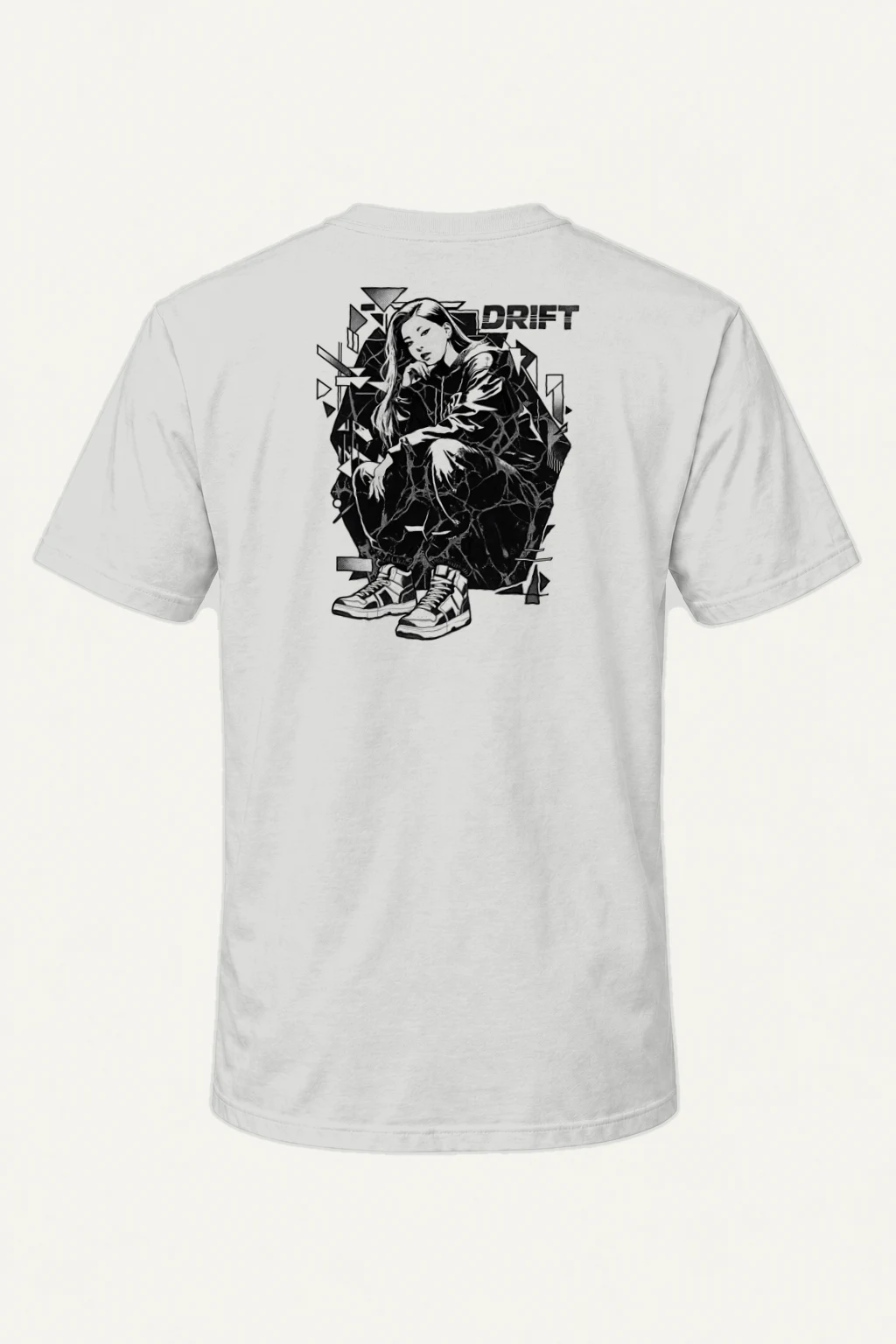 "Drift Street Pose" Heavyweight Unisex Crewneck T-shirt | Gildan 5000