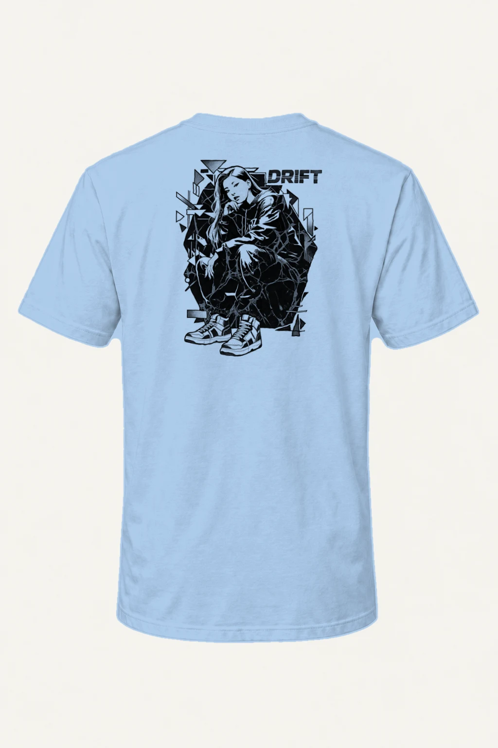 "Drift Street Pose" Heavyweight Unisex Crewneck T-shirt | Gildan 5000