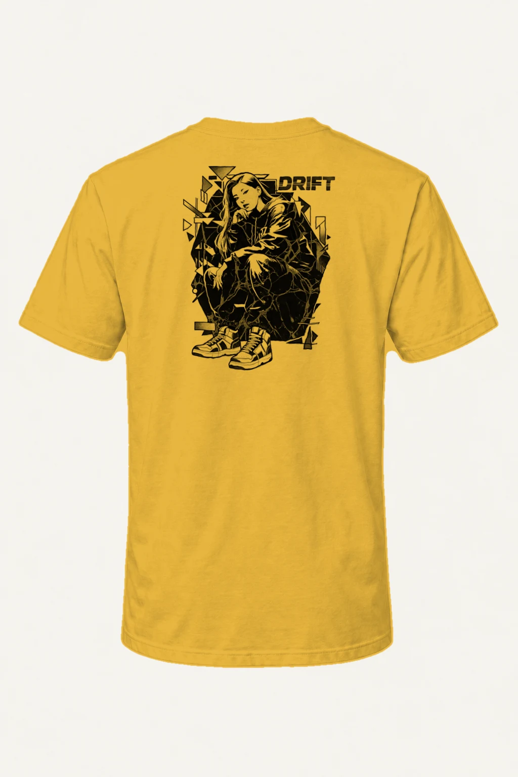 "Drift Street Pose" Heavyweight Unisex Crewneck T-shirt | Gildan 5000
