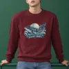 "Drift With The Tides" Heavy Blend Unisex Crewneck Sweatshirt