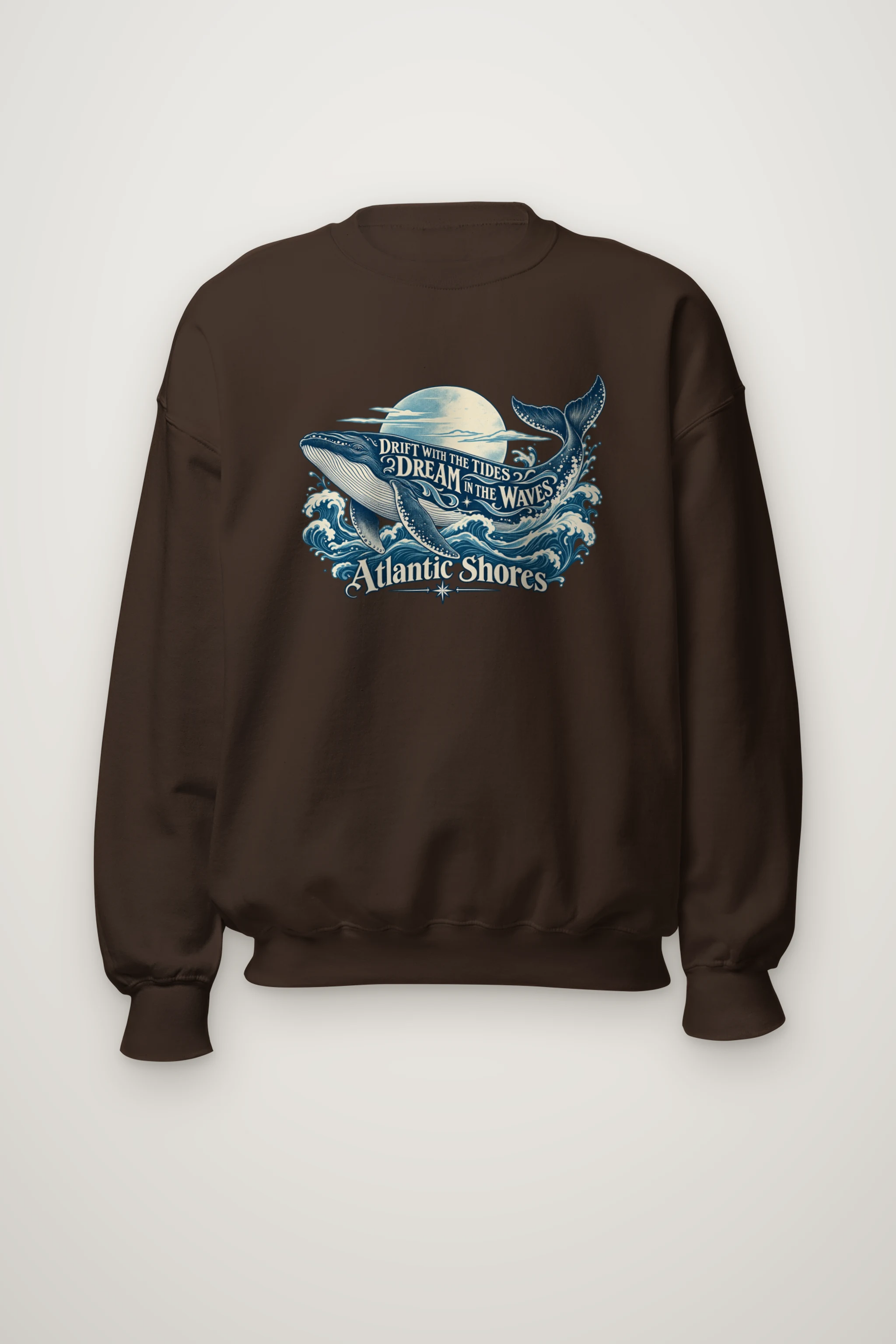 "Drift With The Tides" Heavy Blend Unisex Crewneck Sweatshirt