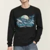 "Drift With The Tides" Unisex Longsleeve T-shirt