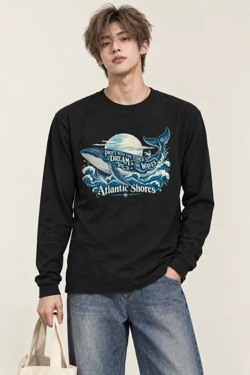 "Drift With The Tides" Unisex Longsleeve T-shirt